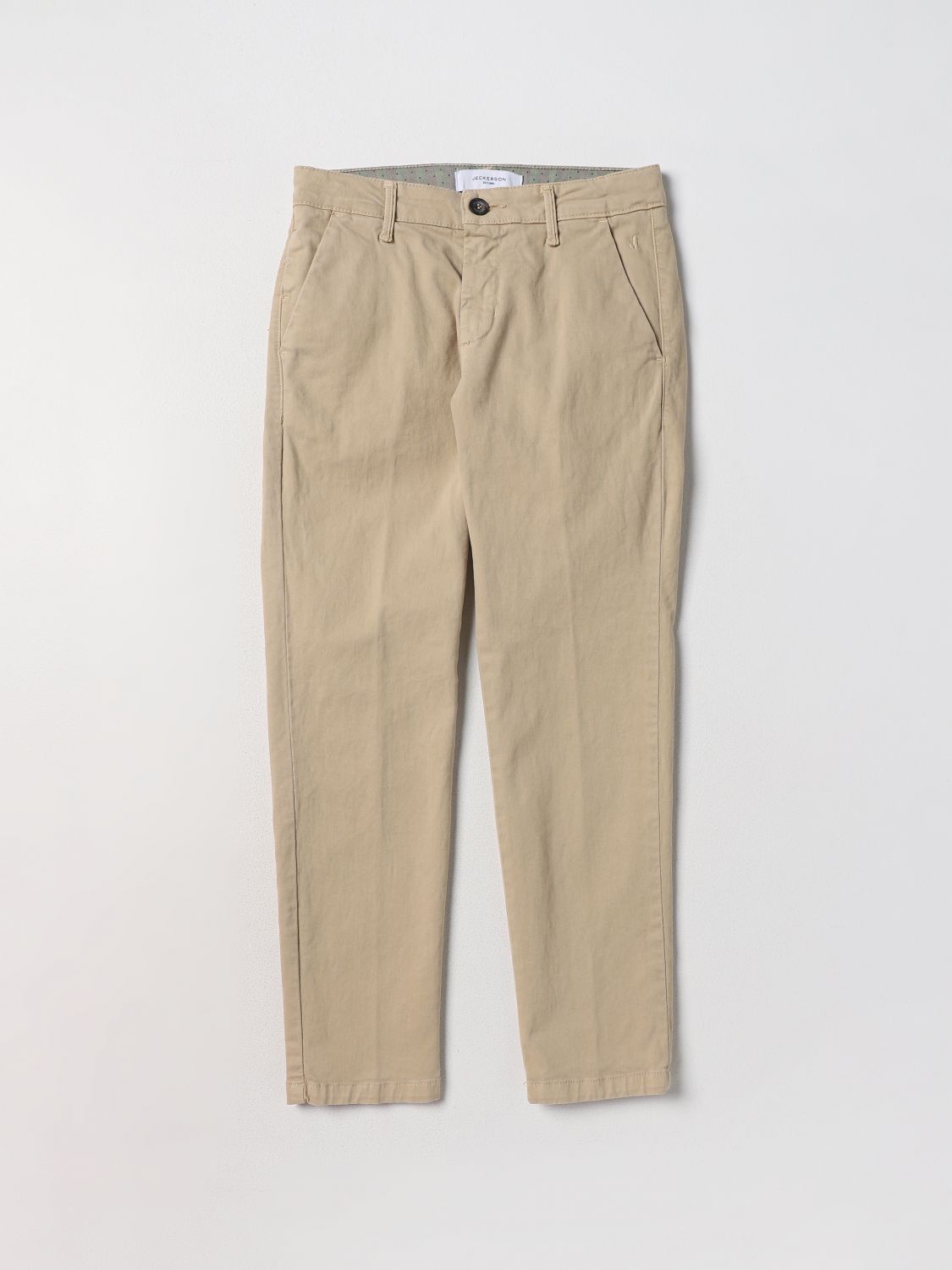 Jeckerson Trousers JECKERSON Kids colour Butter