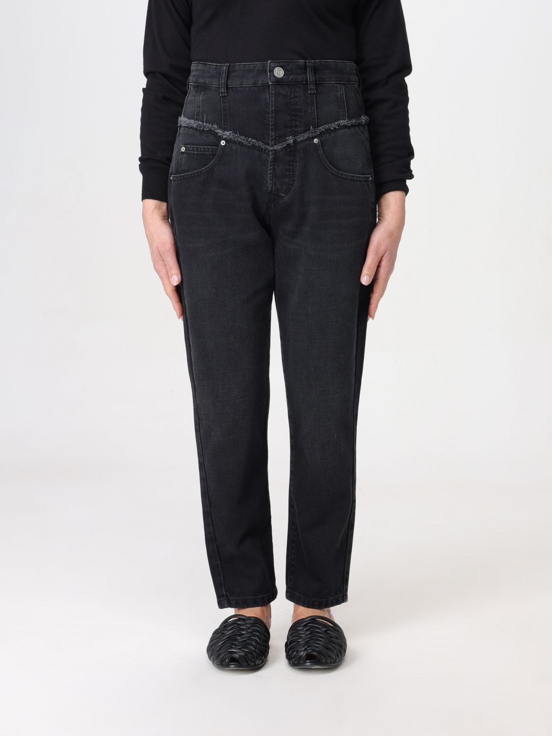 Isabel Marant Trousers ISABEL MARANT Woman colour Black