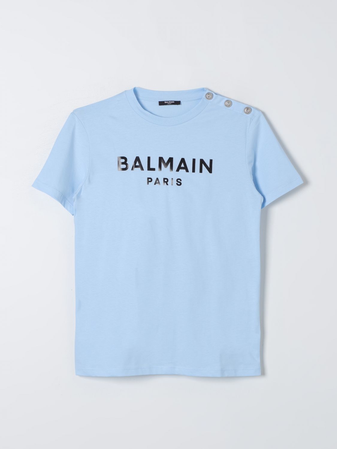 Balmain Kids T-Shirt BALMAIN KIDS Kids colour Gnawed Blue