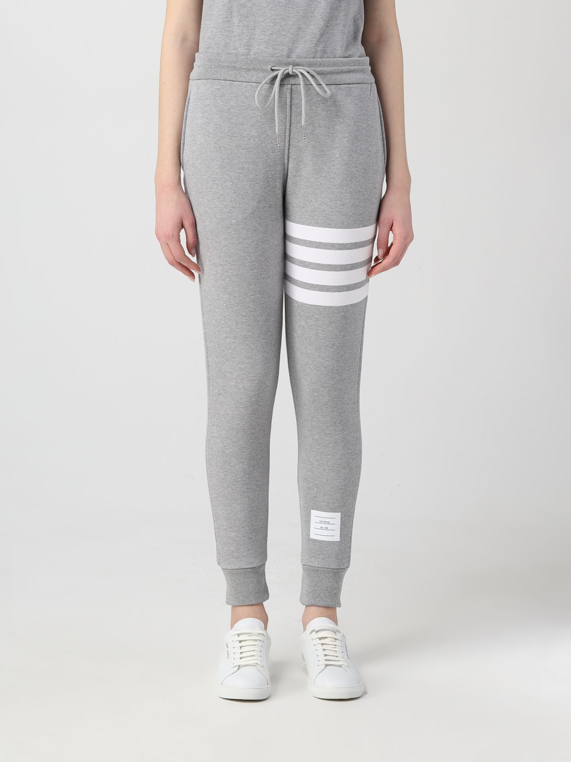 Thom Browne Trousers THOM BROWNE Woman colour Grey