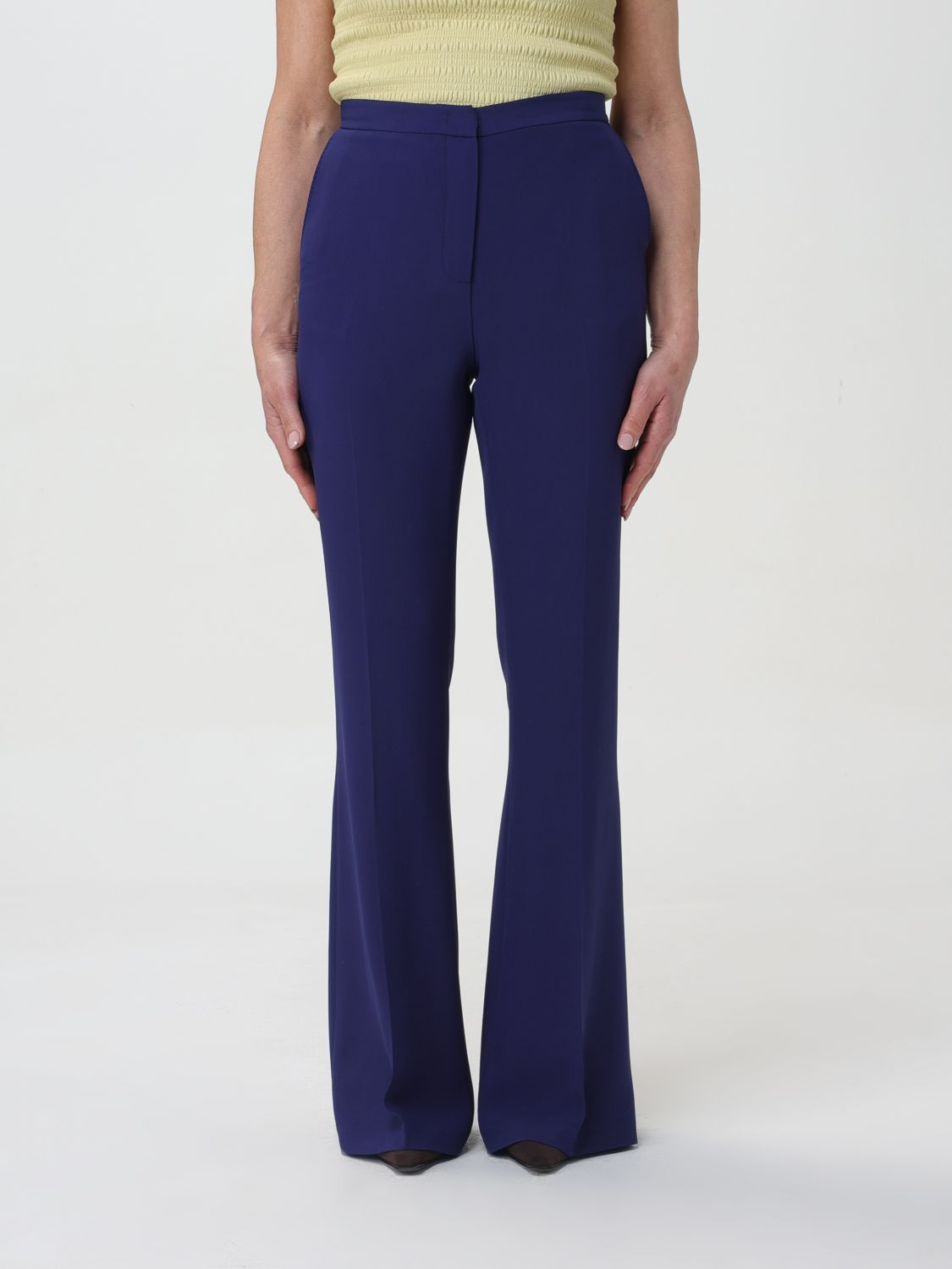 Etro Trousers ETRO Woman colour Blue