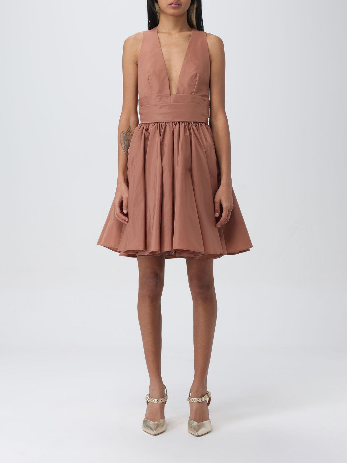 Pinko Dress PINKO Woman colour Brown