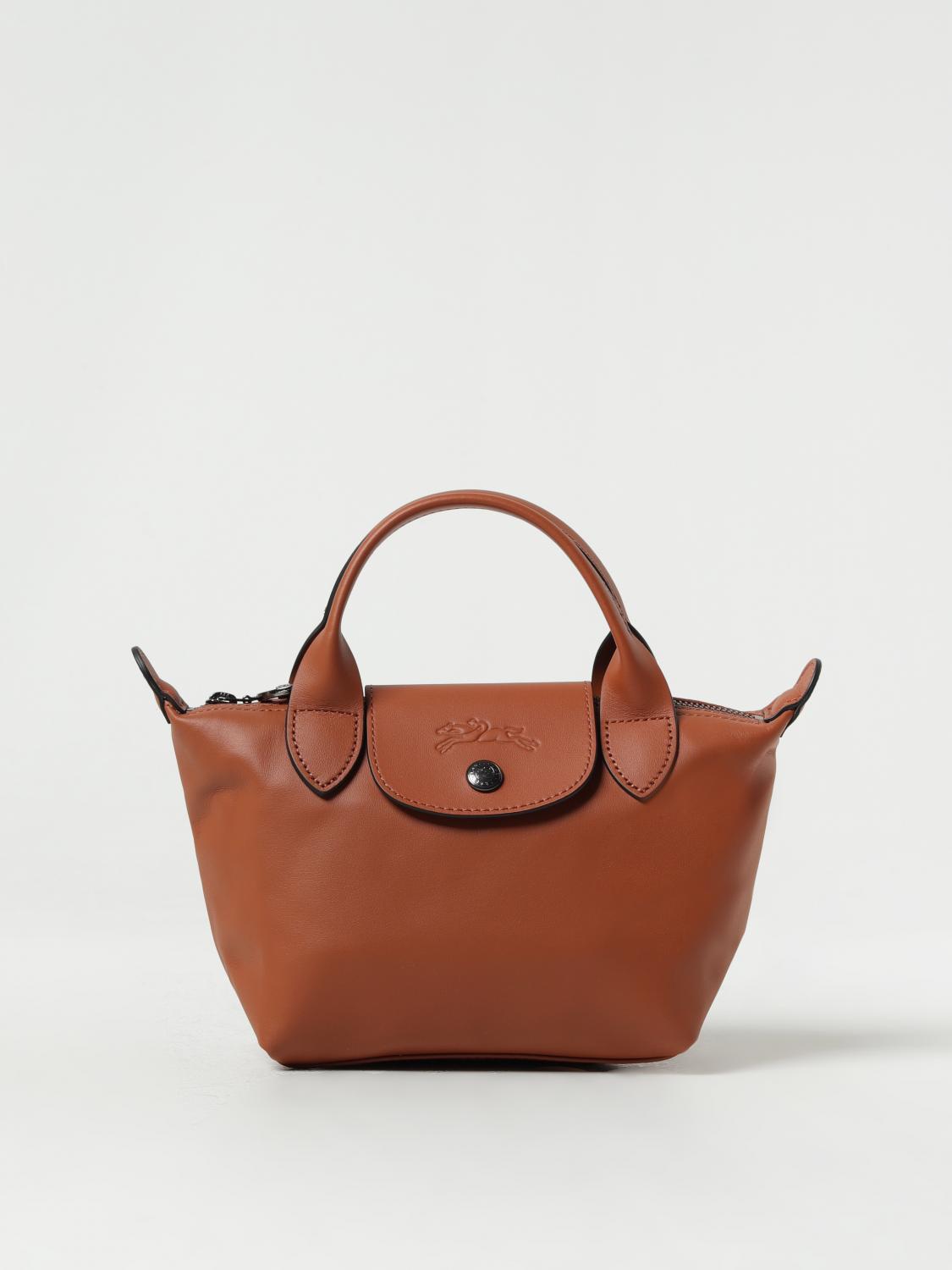  Longchamp Le Pliage Xtra leather bag with shoulder strap