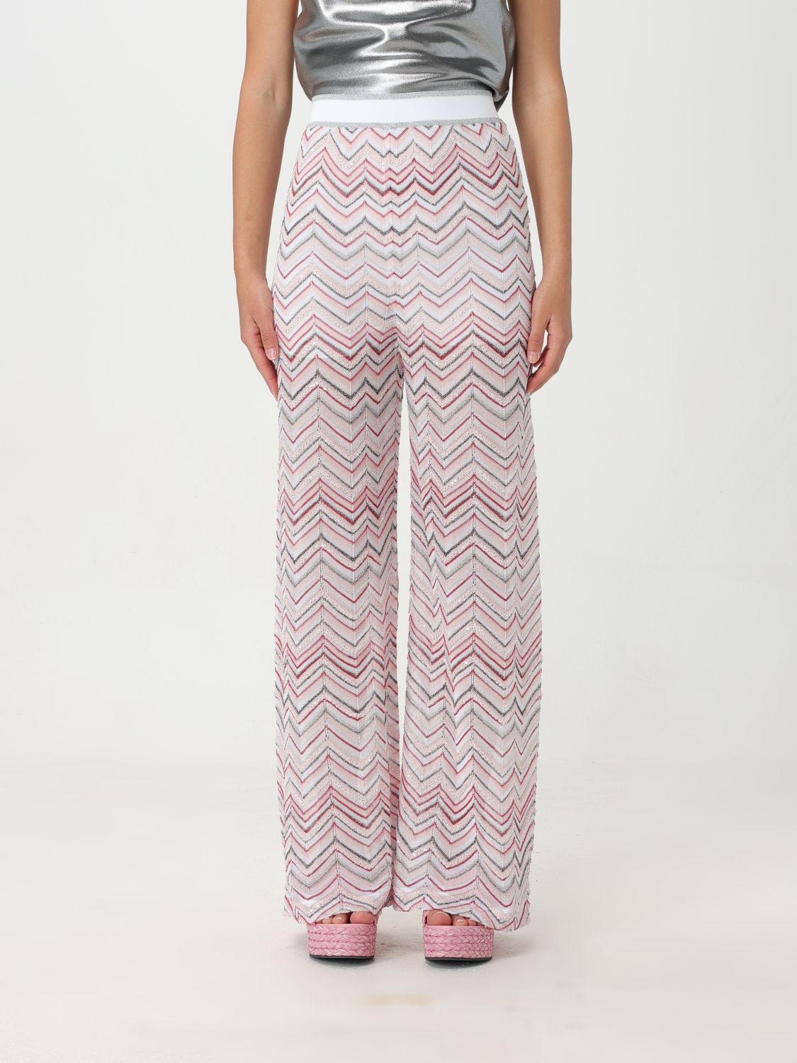 Missoni Trousers MISSONI Woman colour Pink