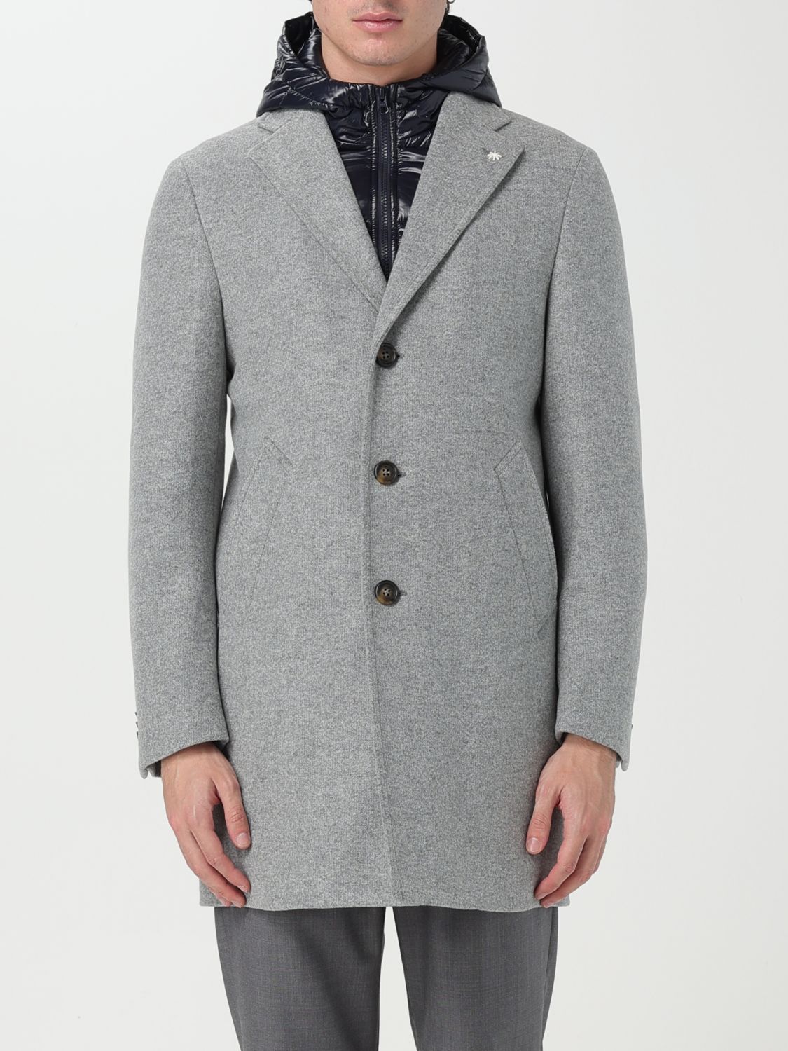 Manuel Ritz Coat MANUEL RITZ Men colour Grey