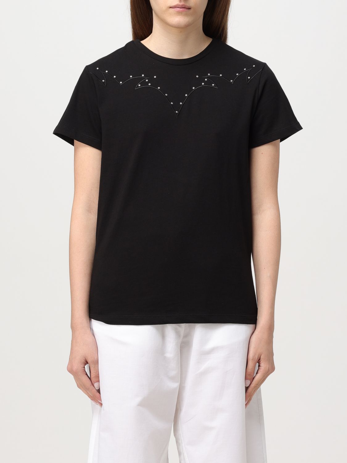 Pinko T-Shirt PINKO Woman colour Black