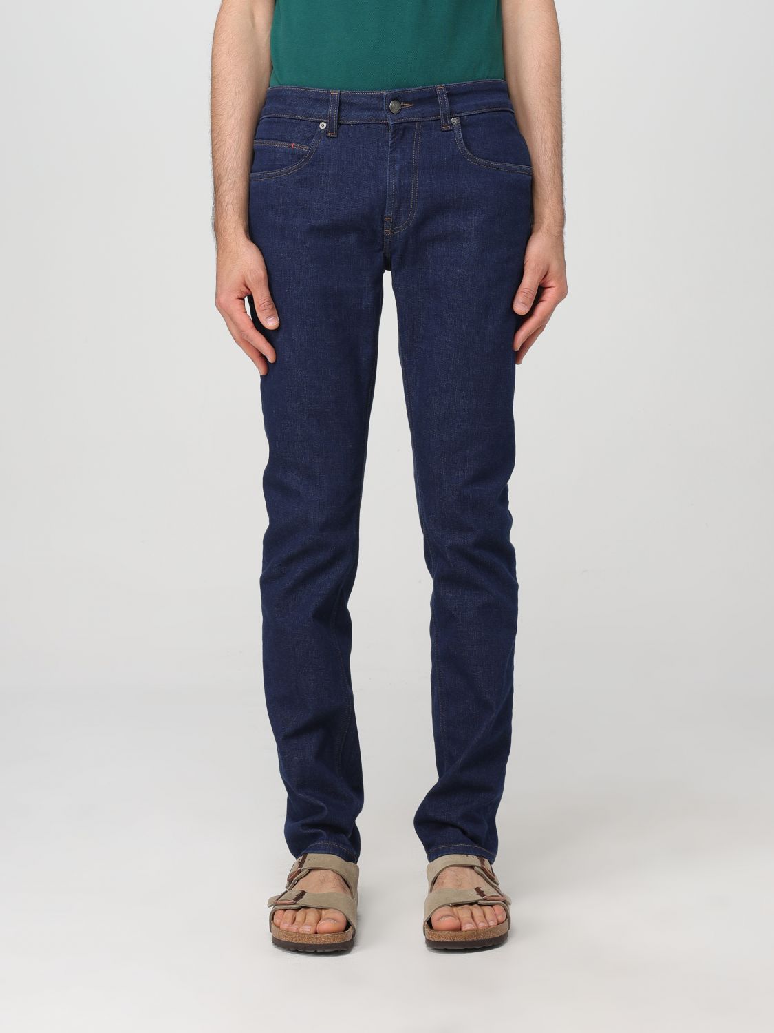 Fay Trousers FAY Men colour Denim