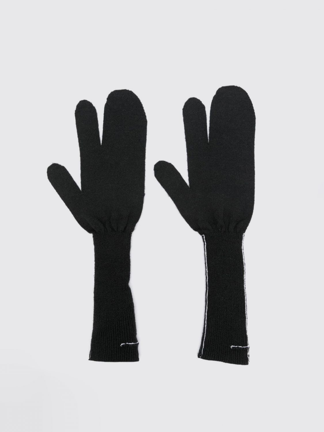 MM6 Maison Margiela Gloves MM6 MAISON MARGIELA Woman color Black