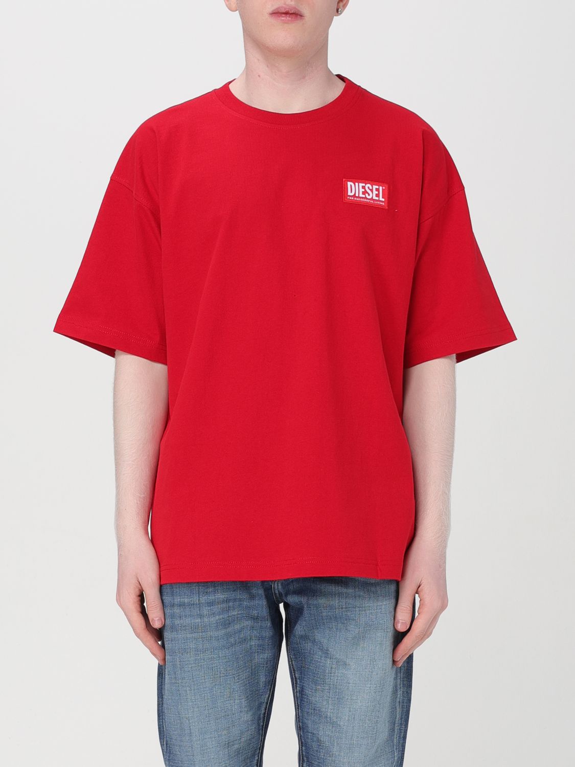 Diesel T-Shirt DIESEL Men colour Red