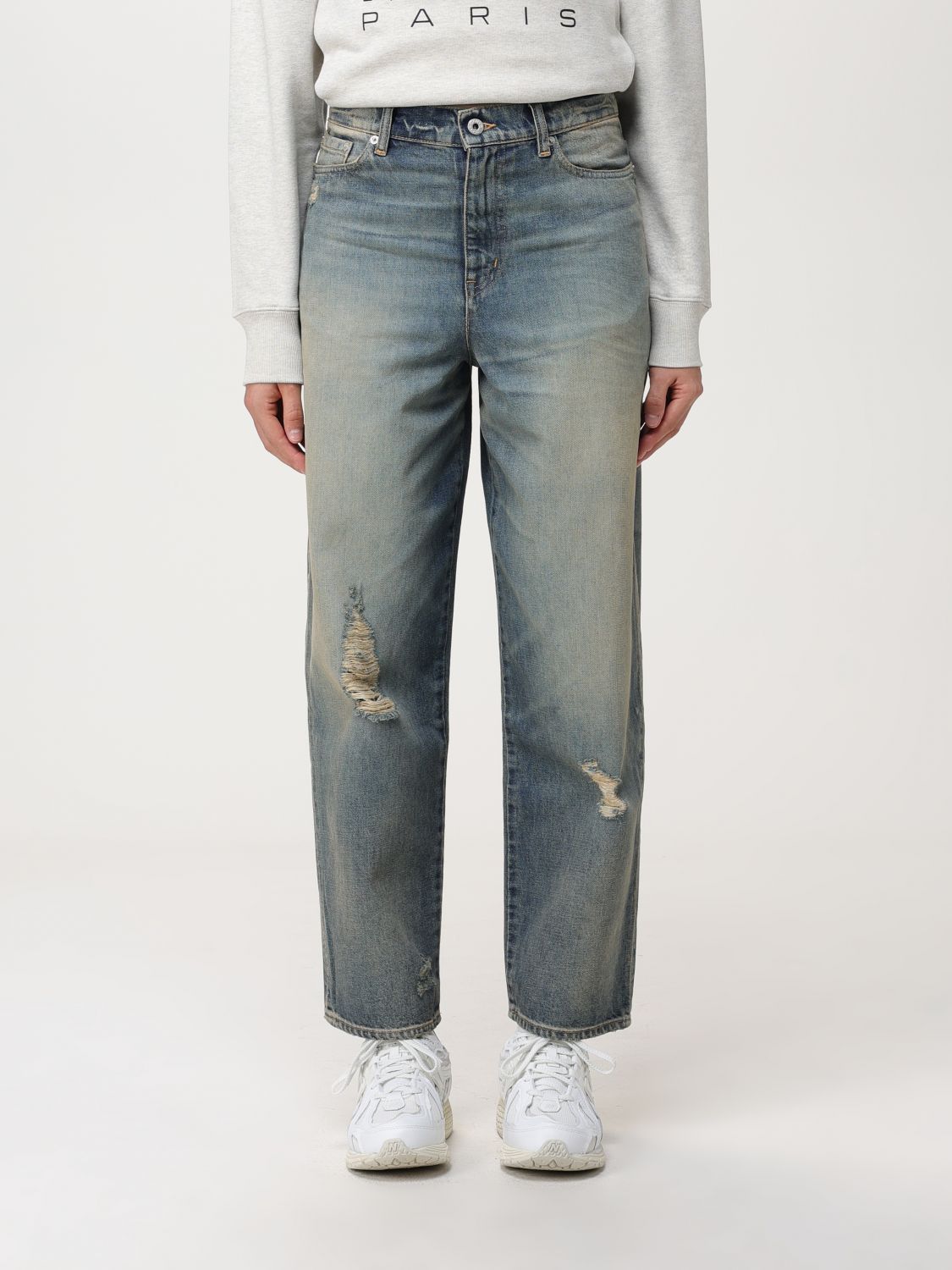 Kenzo Jeans KENZO Woman colour Denim