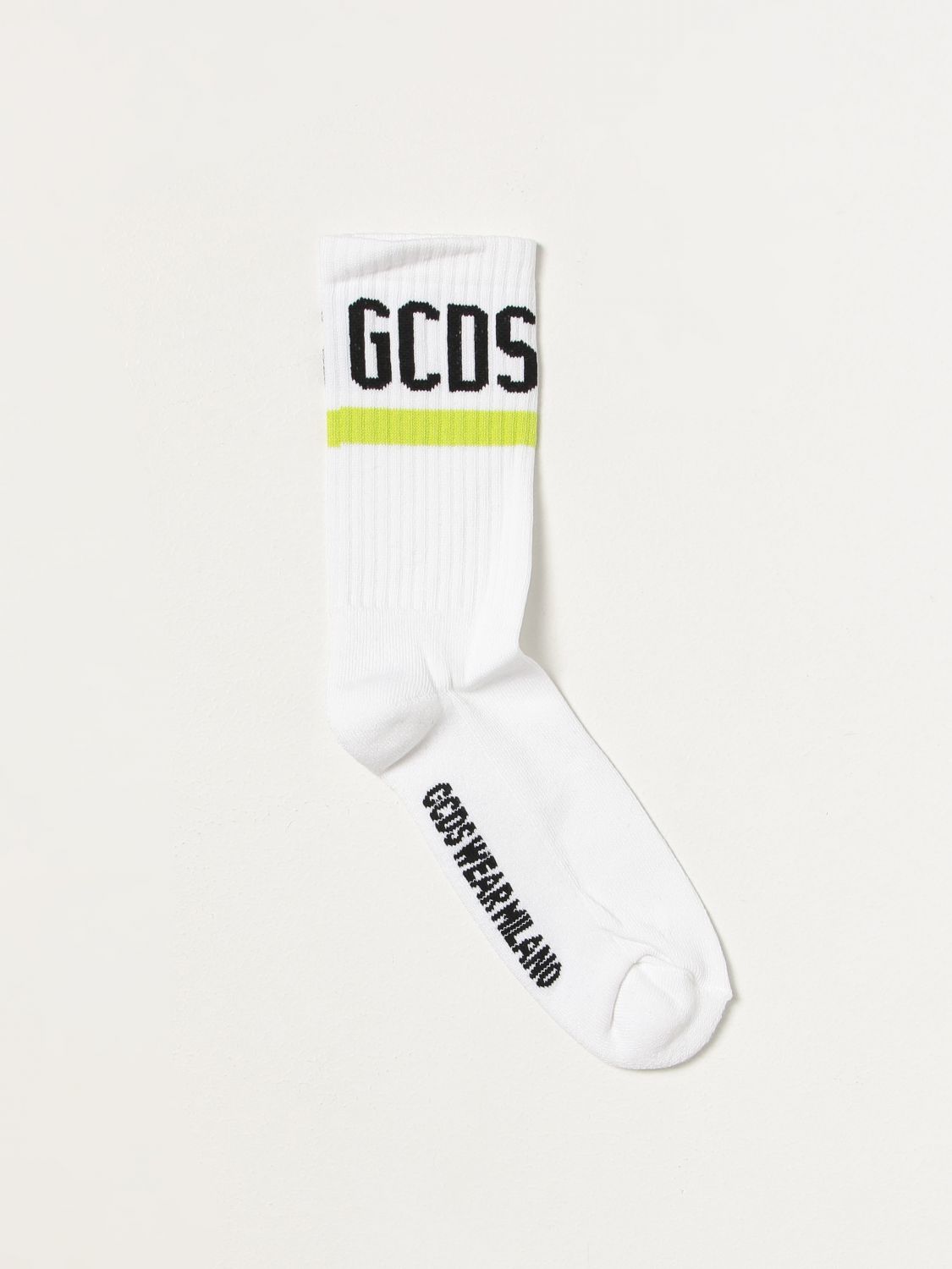 GCDS Socks GCDS Men colour Lime