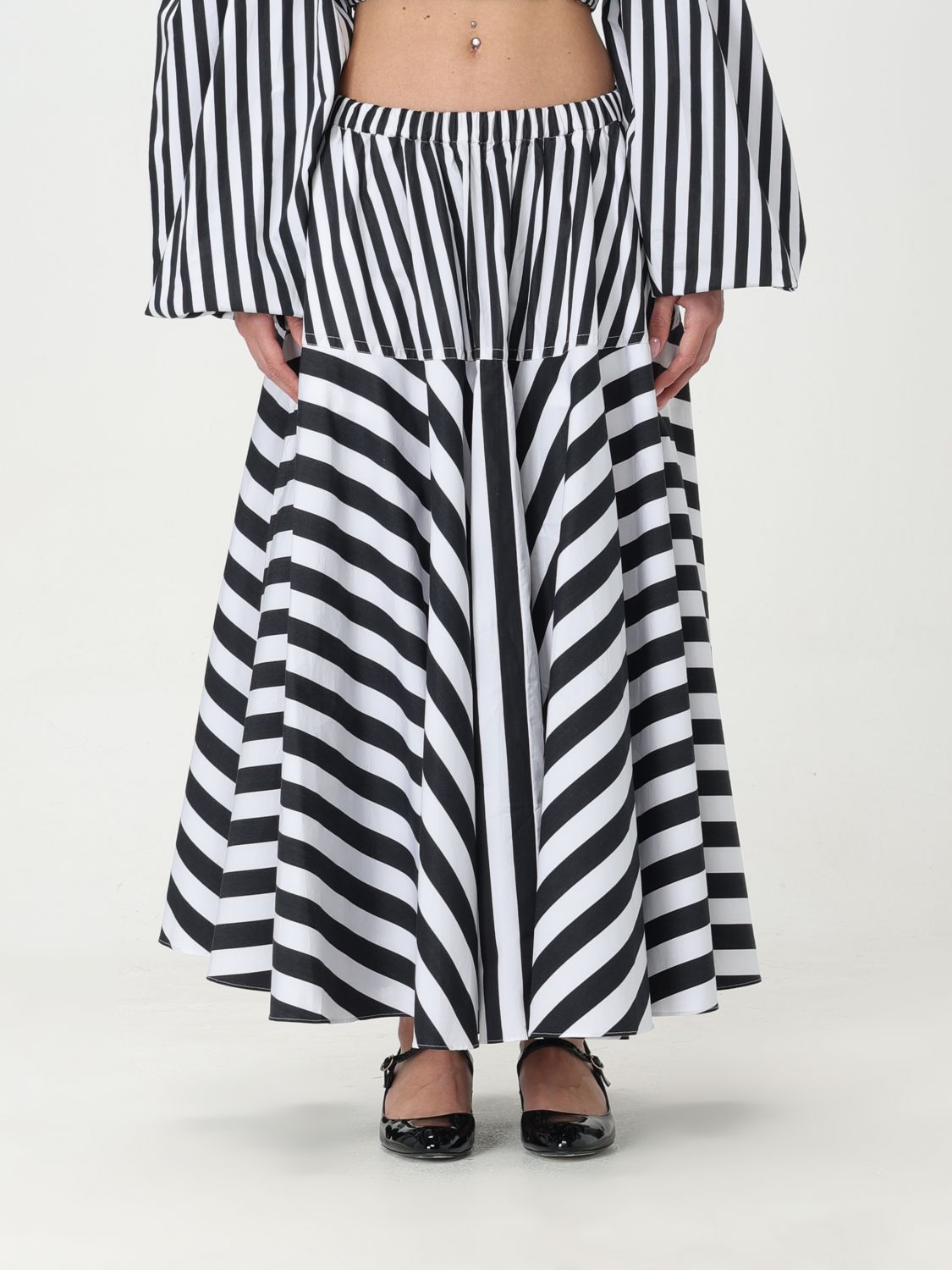 Patou Skirt PATOU Woman colour Striped