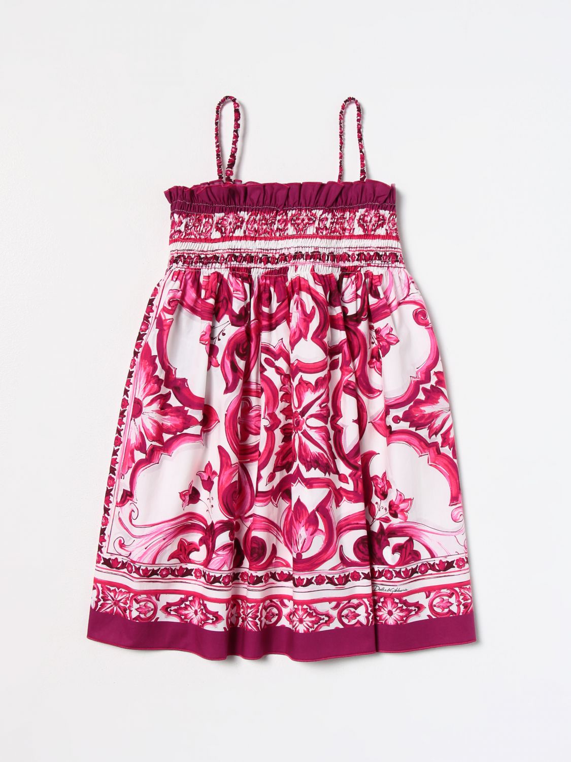 Dolce & Gabbana Dress DOLCE & GABBANA Kids colour Fuchsia