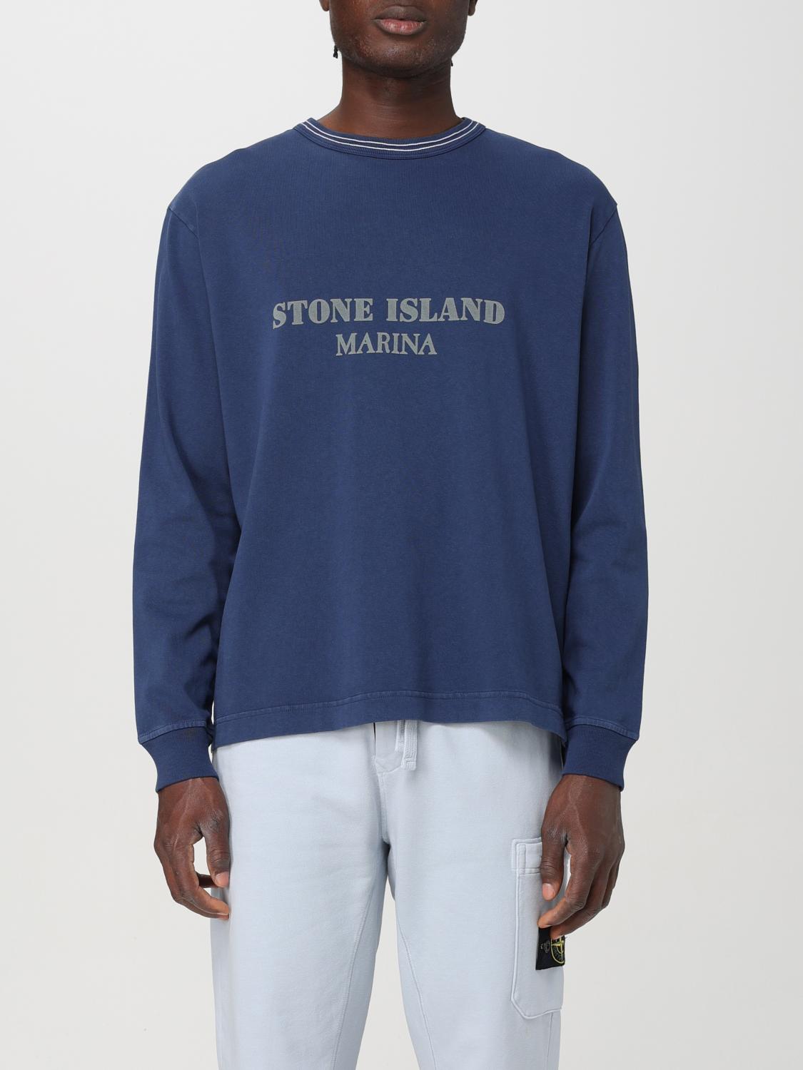 Stone Island T-Shirt STONE ISLAND Men color Blue