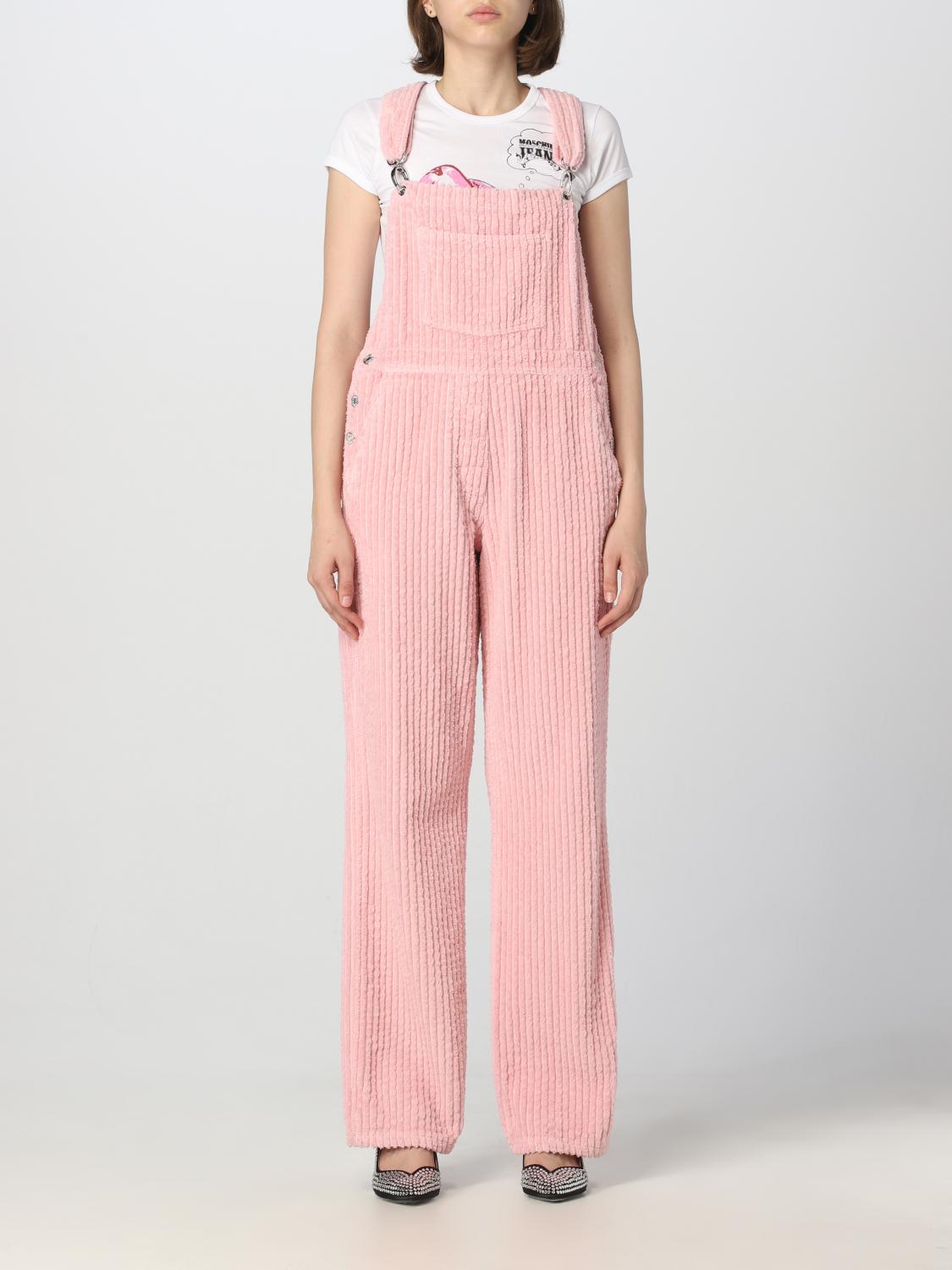 Moschino Jeans Dungaree MOSCHINO JEANS Woman colour Pink