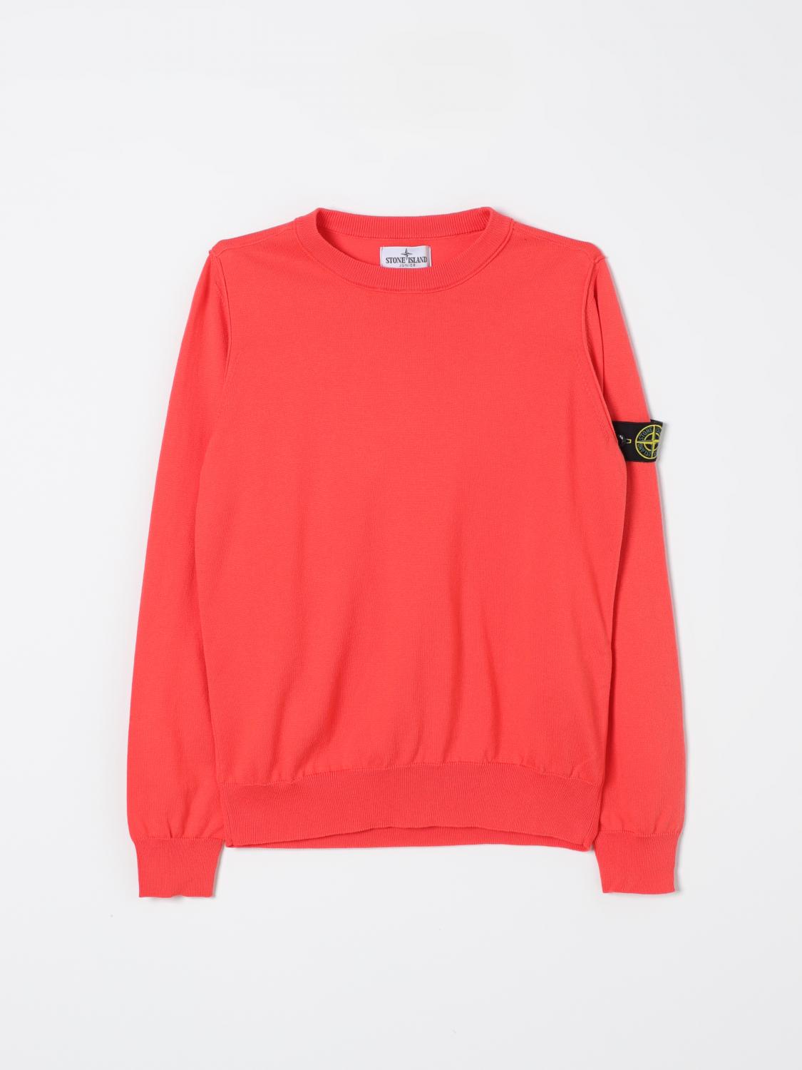 Stone Island Junior Sweater STONE ISLAND JUNIOR Kids color Coral