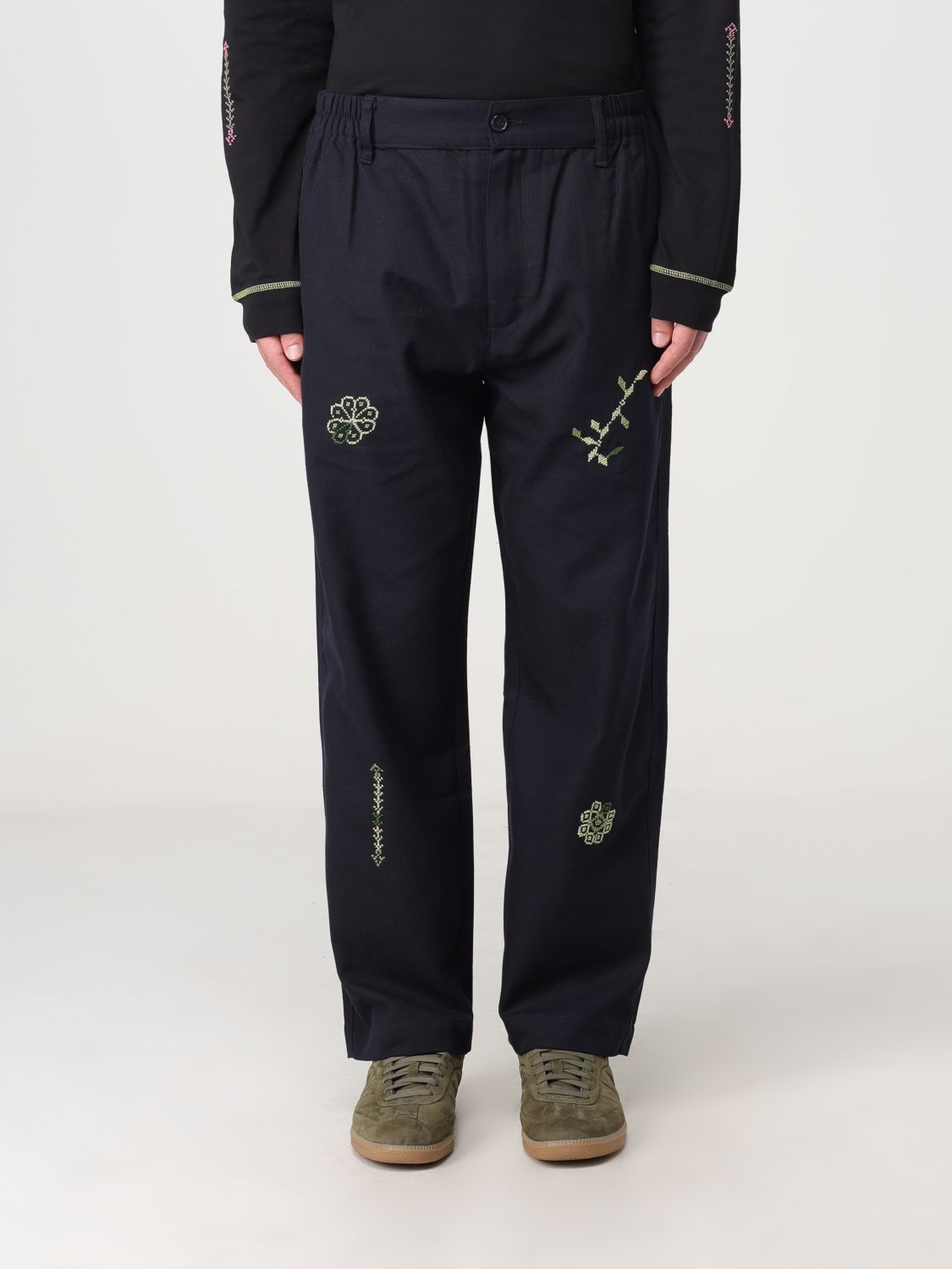 Adish Trousers ADISH Men colour Navy