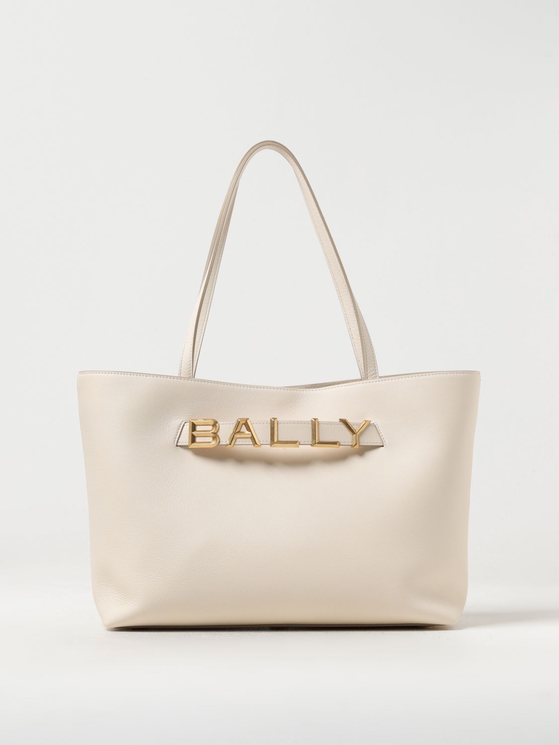 BALLY Tote Bags BALLY Woman colour Cream