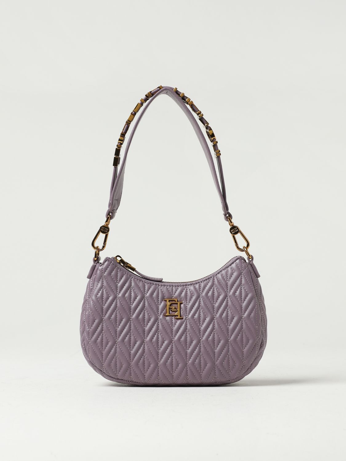 Elisabetta Franchi Shoulder Bag ELISABETTA FRANCHI Woman colour Violet