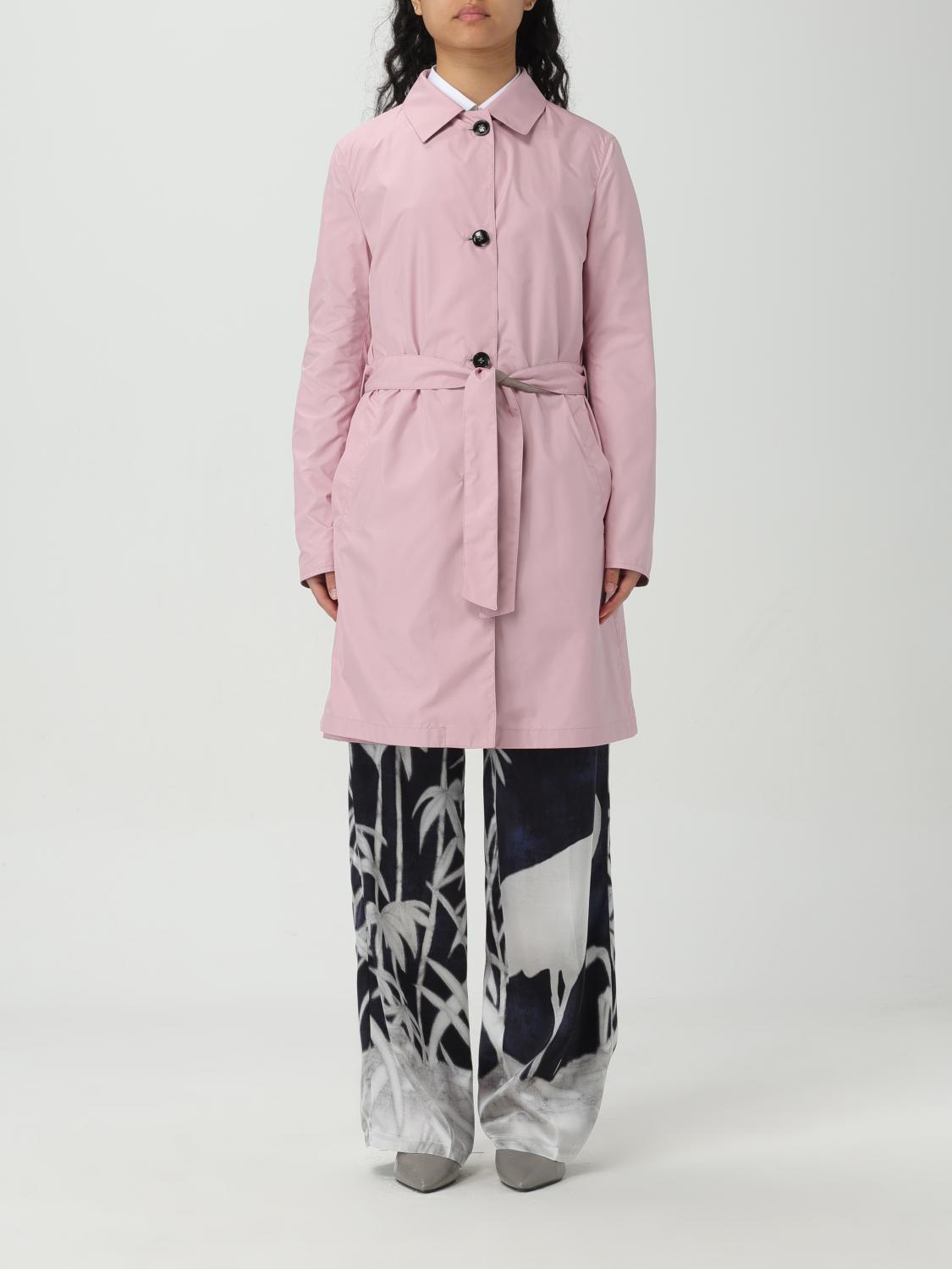 Kiton Trench Coat KITON Woman colour Pink