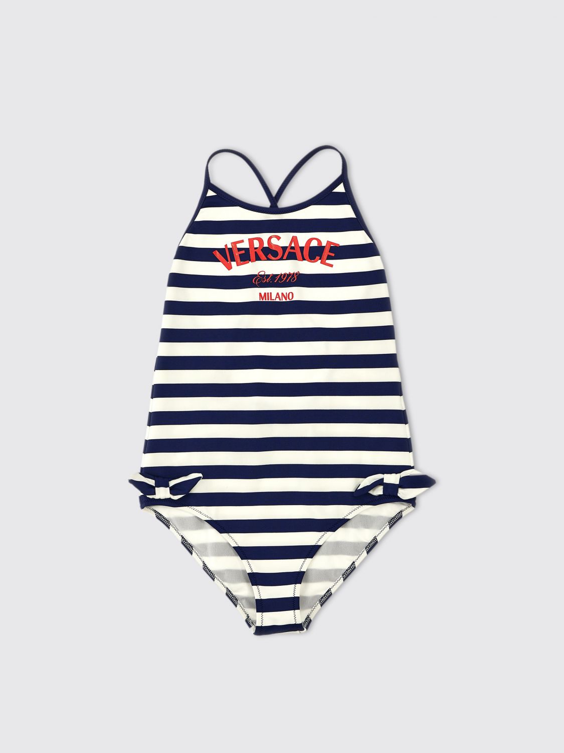 Young Versace Swimsuit YOUNG VERSACE Kids colour Striped