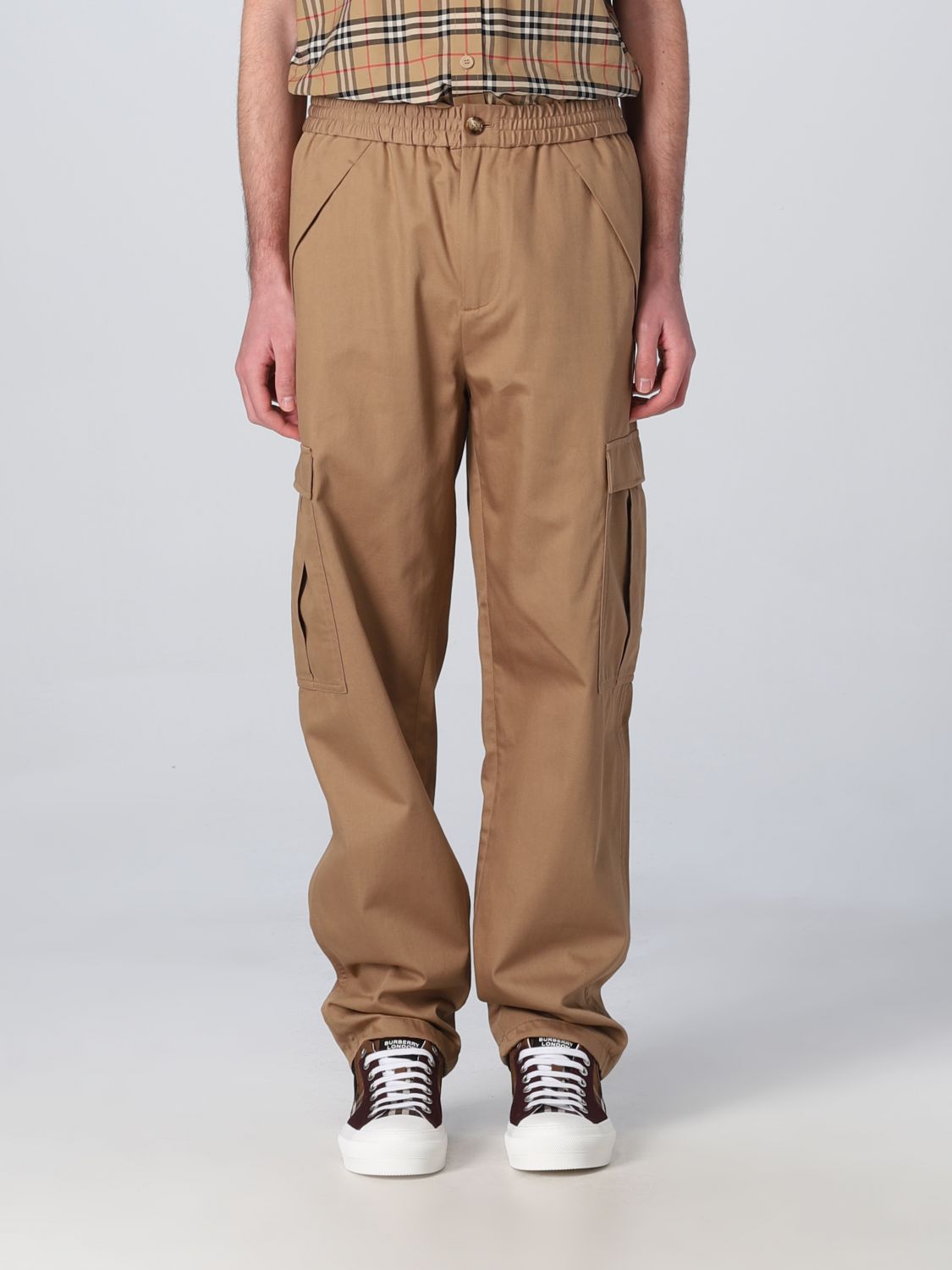 Burberry Trousers BURBERRY Men colour Camel