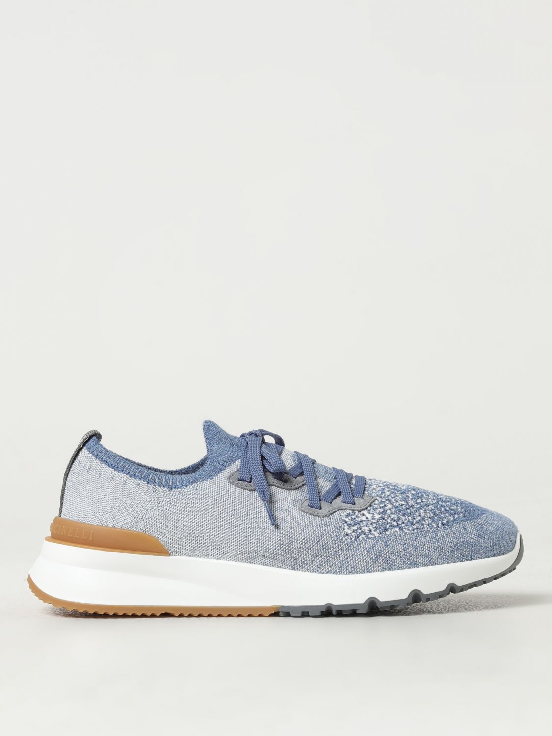 Brunello Cucinelli Trainers BRUNELLO CUCINELLI Men colour Gnawed Blue