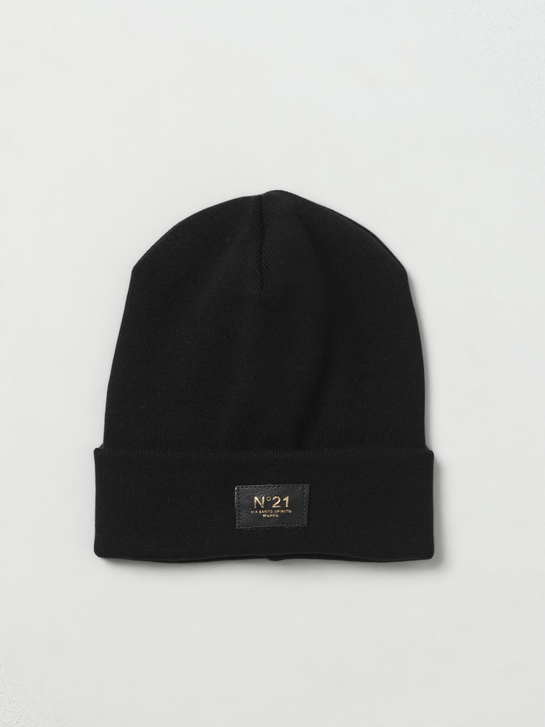 N° 21 Hat N° 21 Men colour Black