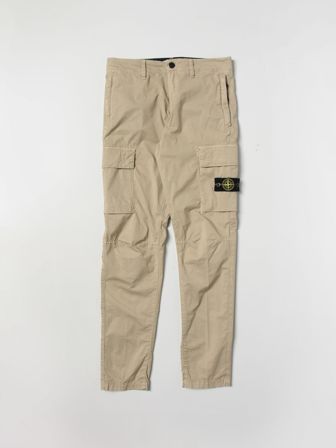 Stone Island Junior Trousers STONE ISLAND JUNIOR Kids colour Beige