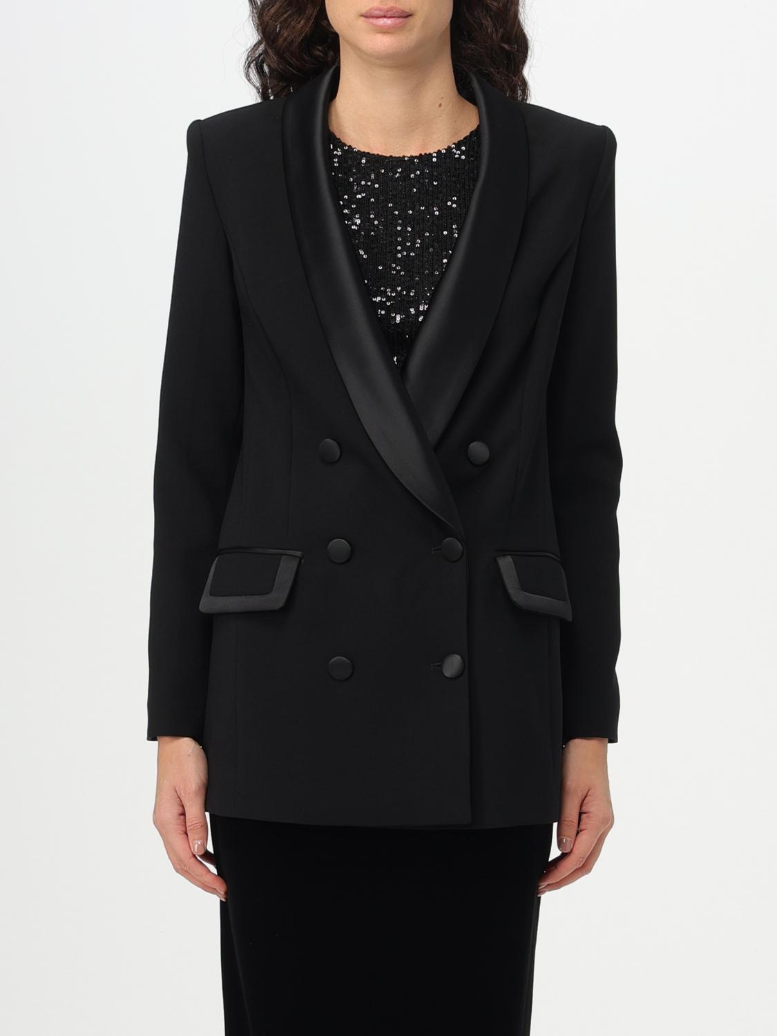 Elisabetta Franchi Blazer ELISABETTA FRANCHI Woman colour Black