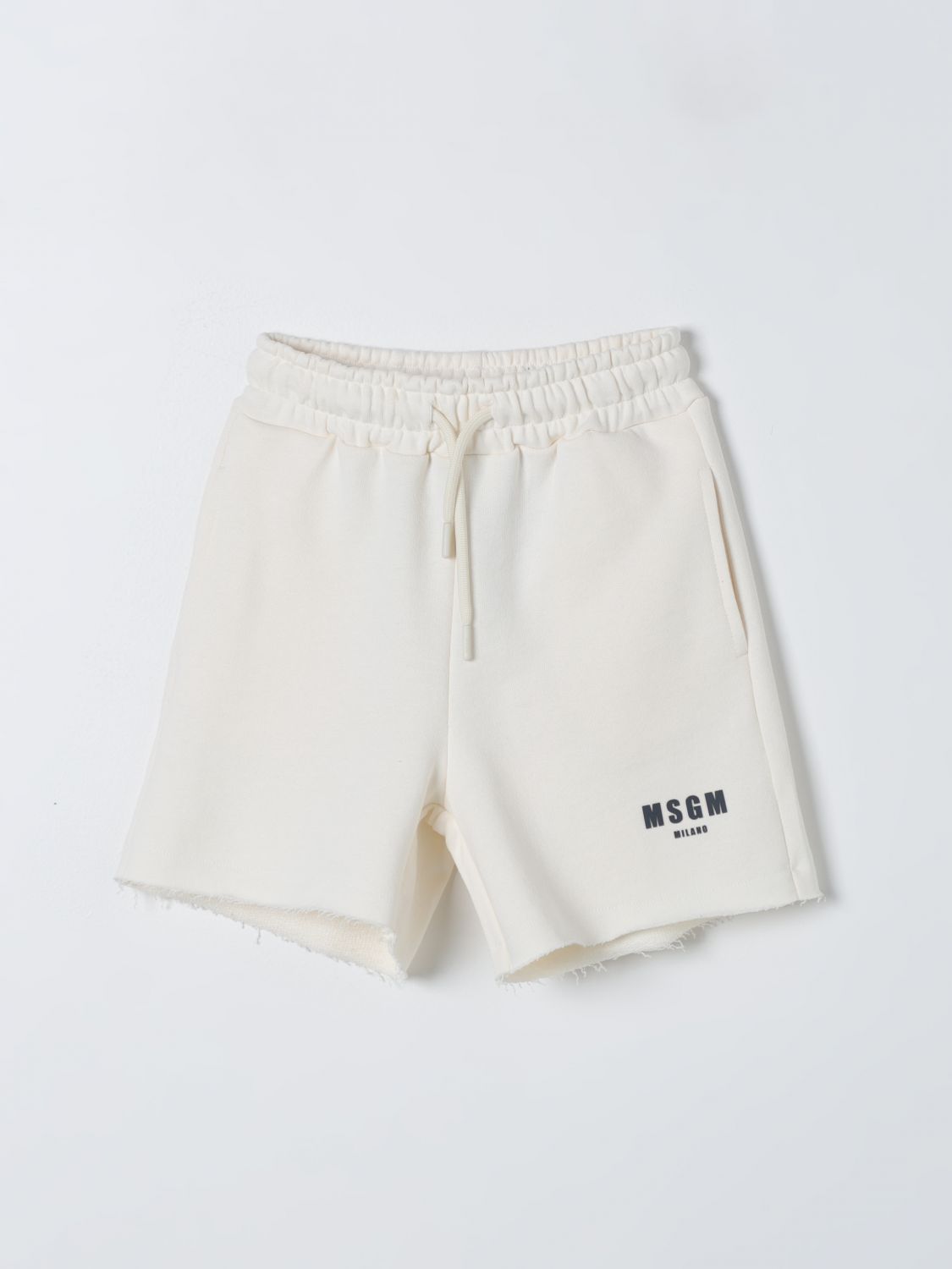 Msgm Kids Shorts MSGM KIDS Kids colour Ecru