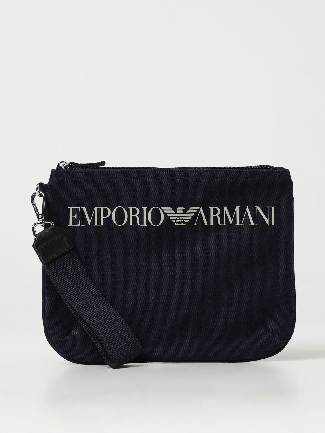 Emporio Armani Briefcase EMPORIO ARMANI Men color Navy