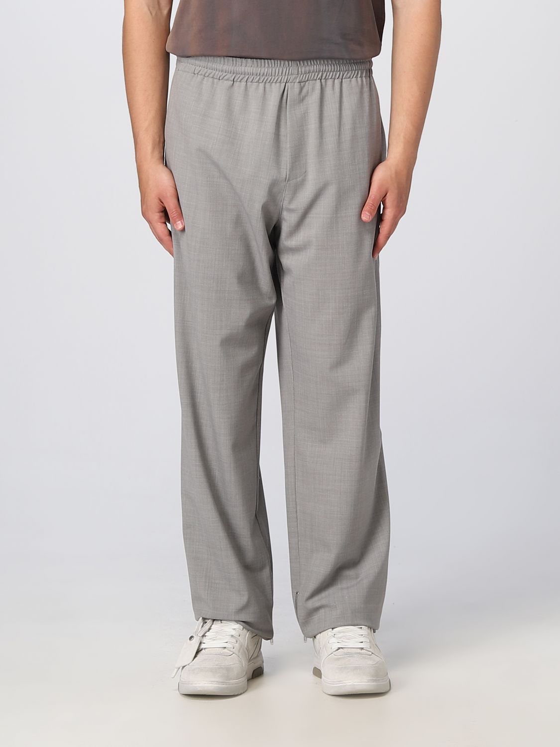 OFF-WHITE Trousers OFF-WHITE Men colour Grey