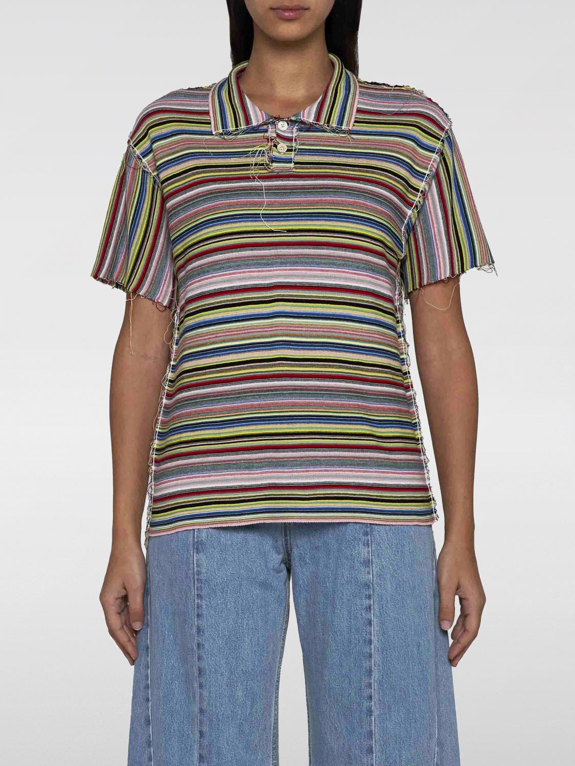 Maison Margiela Polo Shirt MAISON MARGIELA Woman color Multicolor