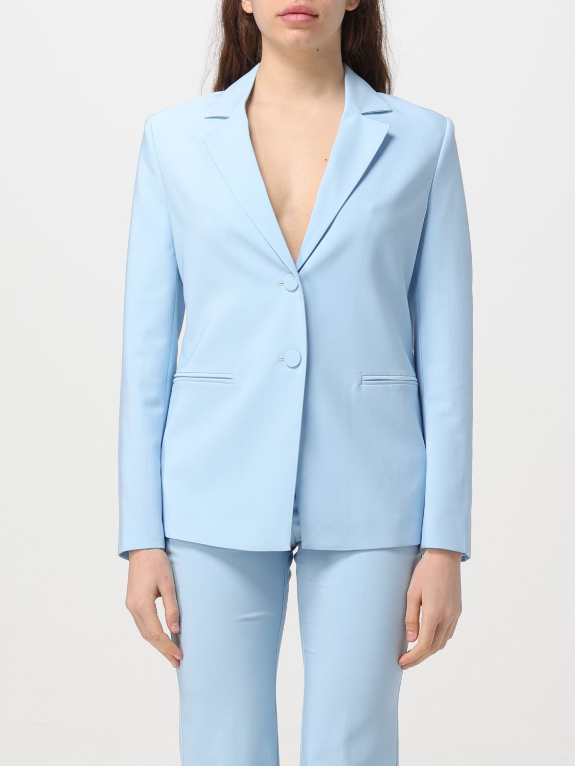 Actitude Twinset Jacket ACTITUDE TWINSET Woman colour Blue