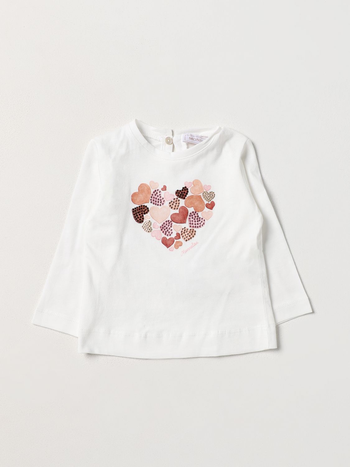 Monnalisa T-Shirt MONNALISA Kids colour Cream