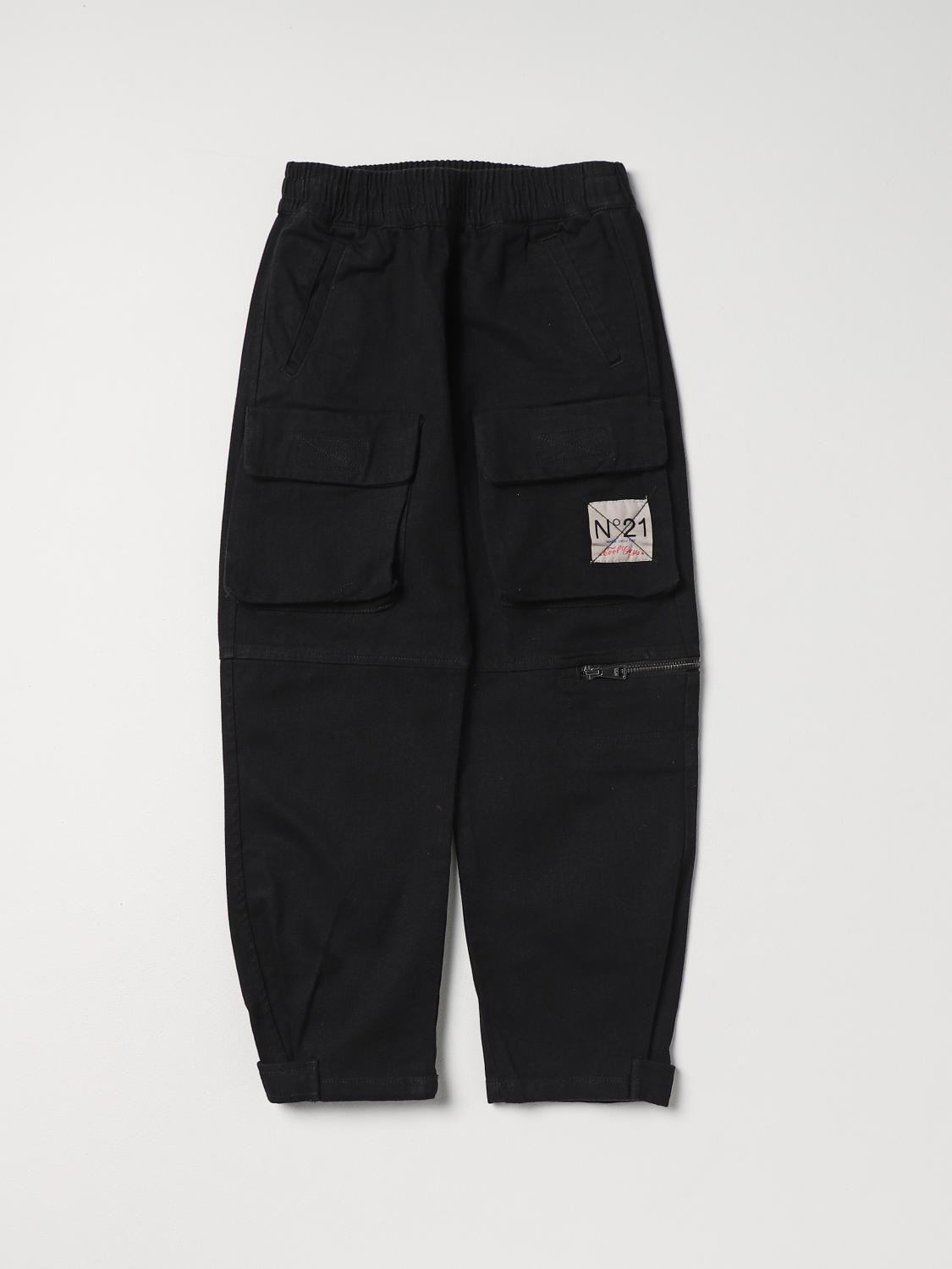 N° 21 Trousers N° 21 Kids colour Black