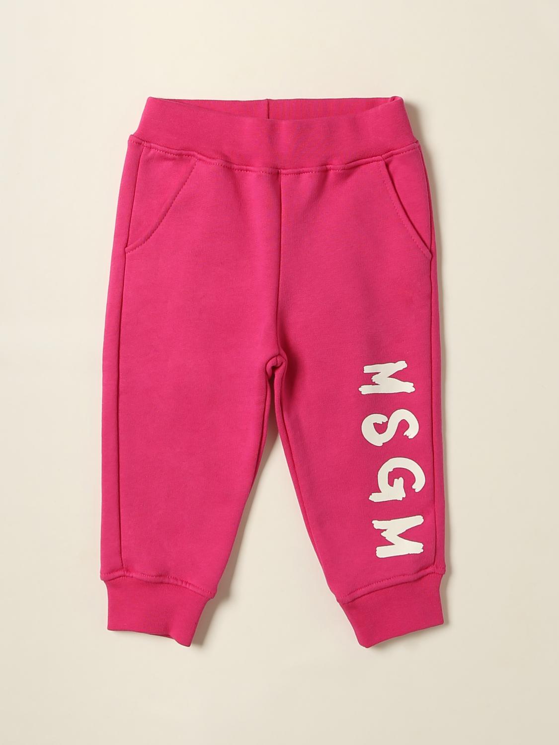 Msgm Kids Trousers MSGM KIDS Kids colour Fuchsia