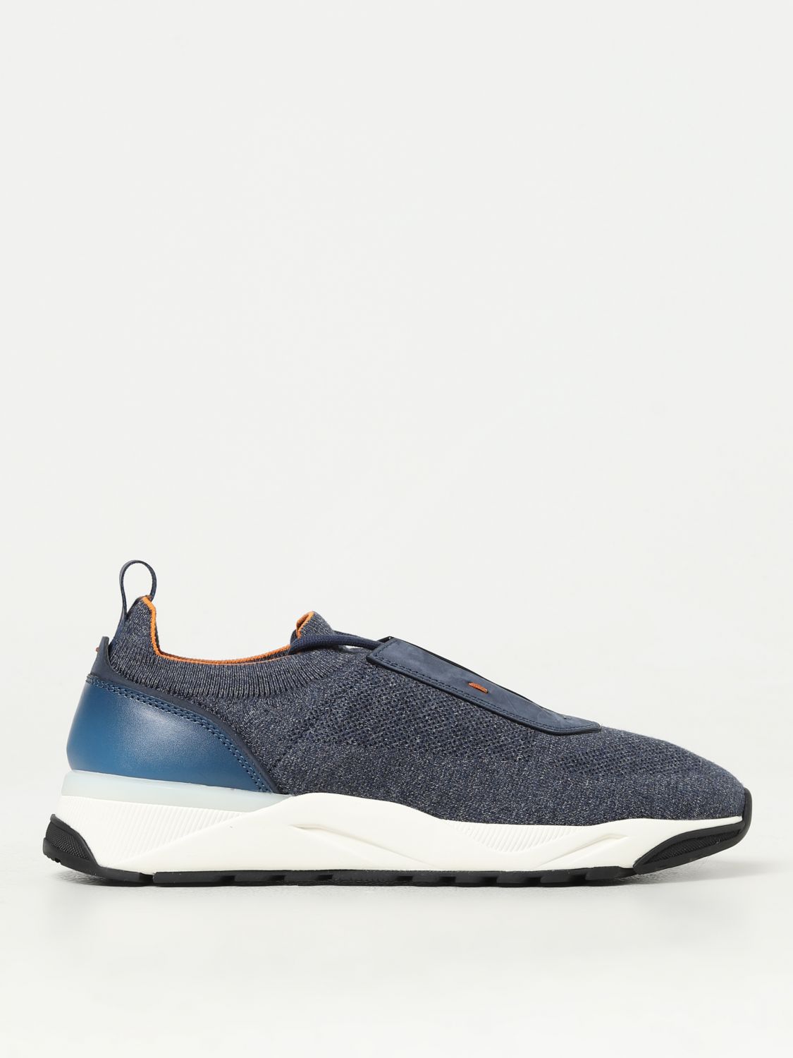 Santoni Trainers SANTONI Men colour Blue