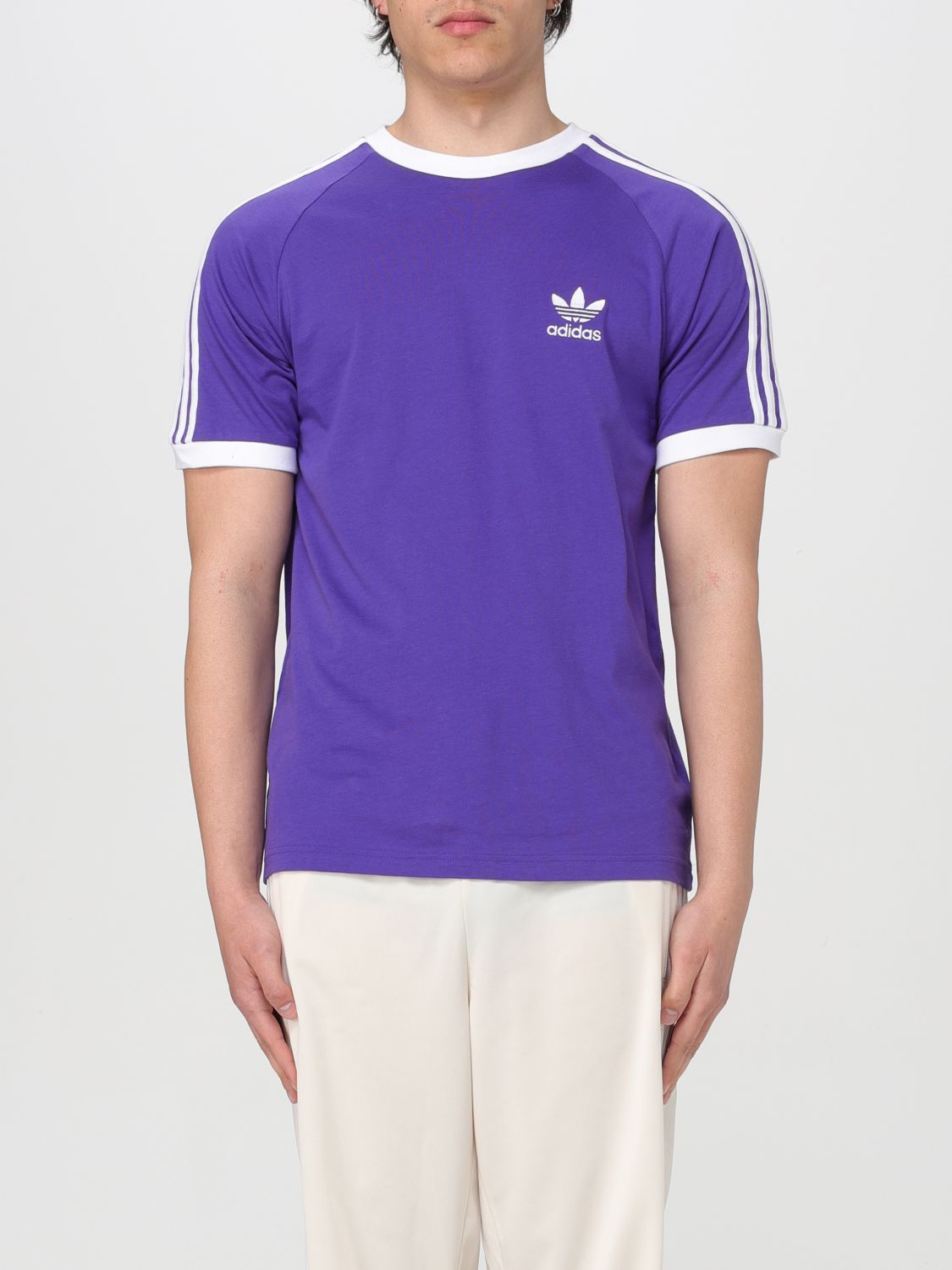 Adidas Originals T-Shirt ADIDAS ORIGINALS Men colour Violet
