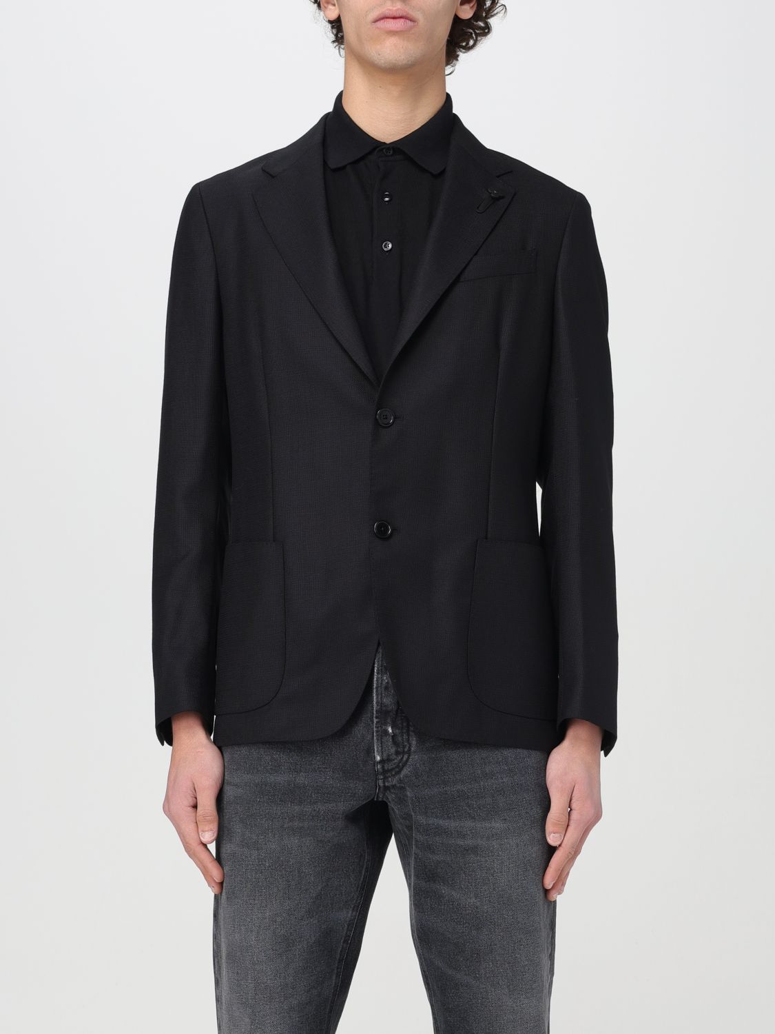 Lardini Jacket LARDINI Men colour Black