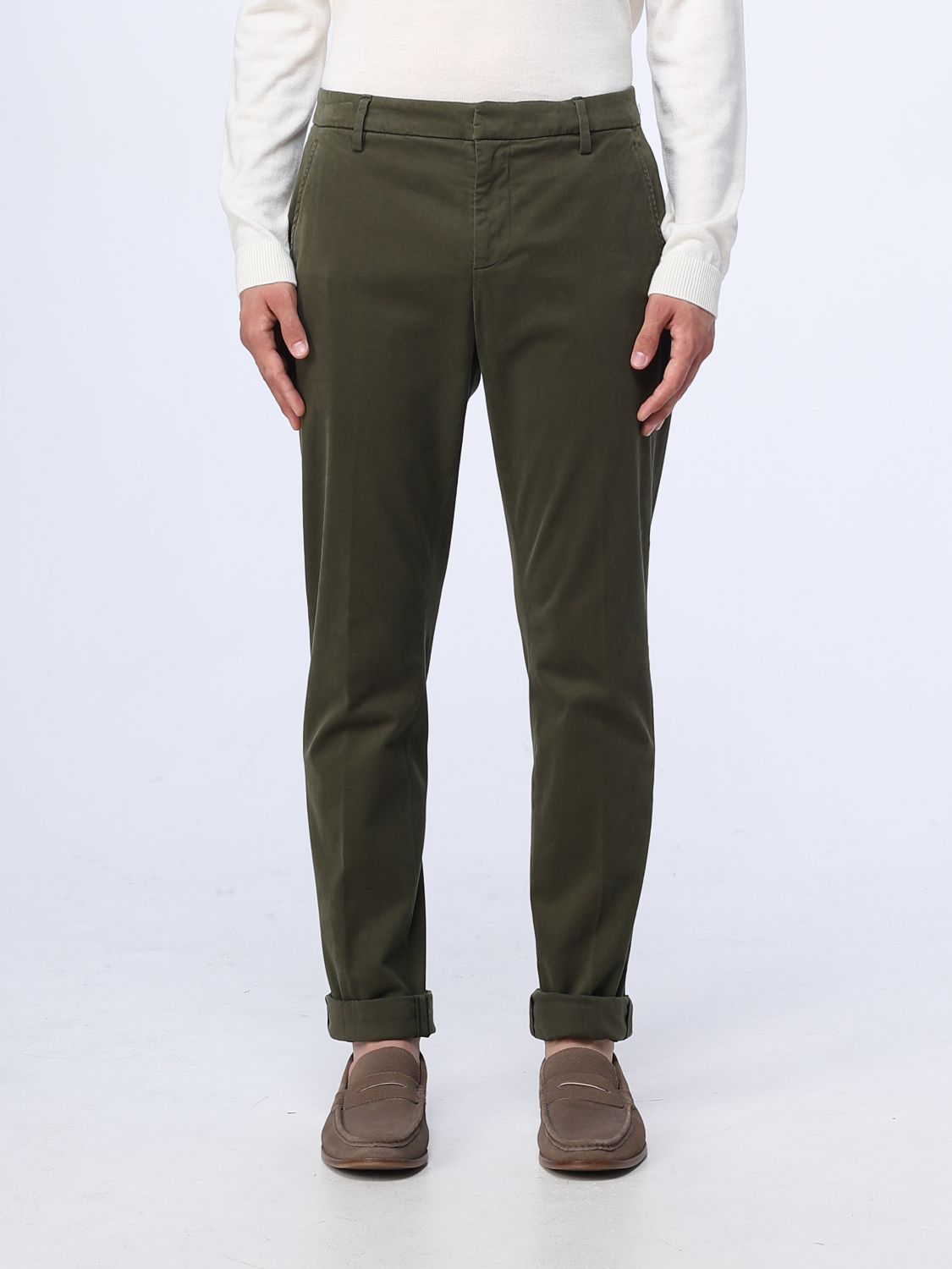 Dondup Trousers DONDUP Men colour Green