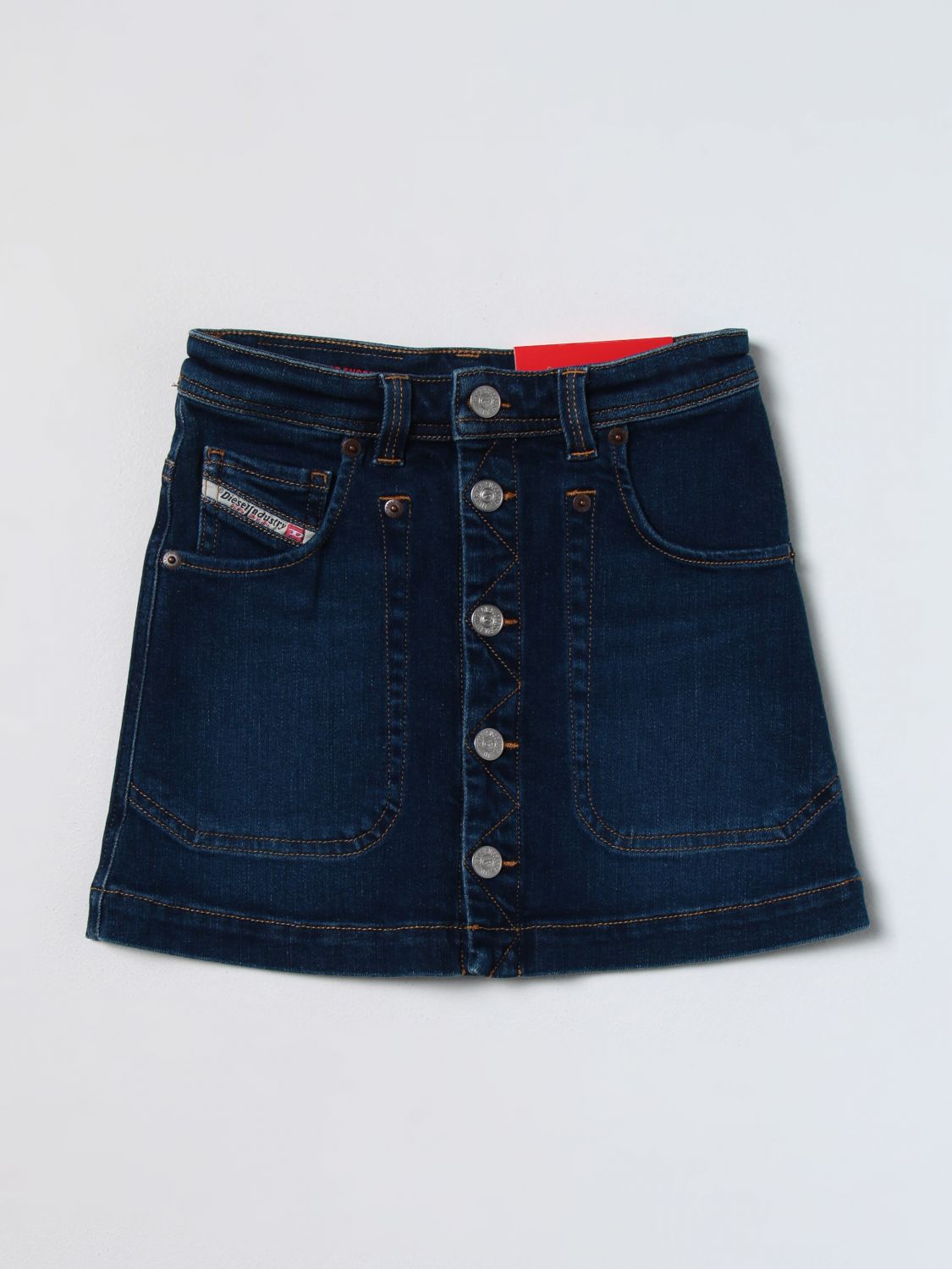 Diesel Skirt DIESEL Kids colour Denim