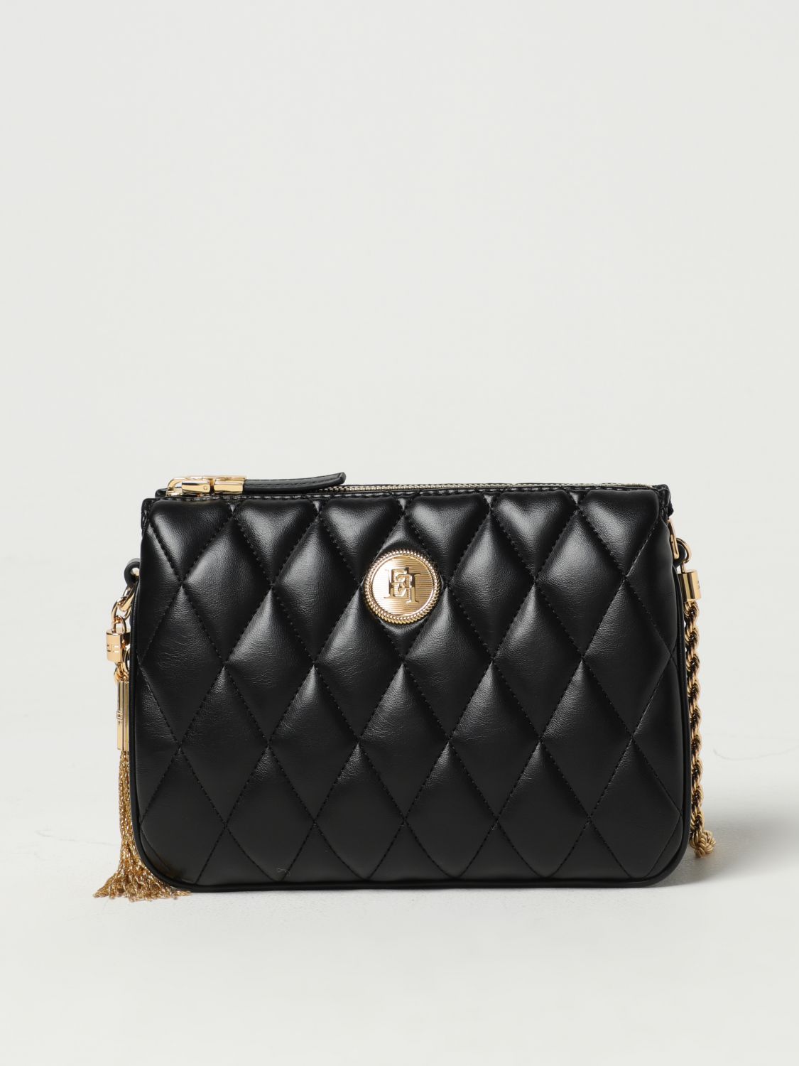 Elisabetta Franchi Crossbody Bags ELISABETTA FRANCHI Woman colour Black