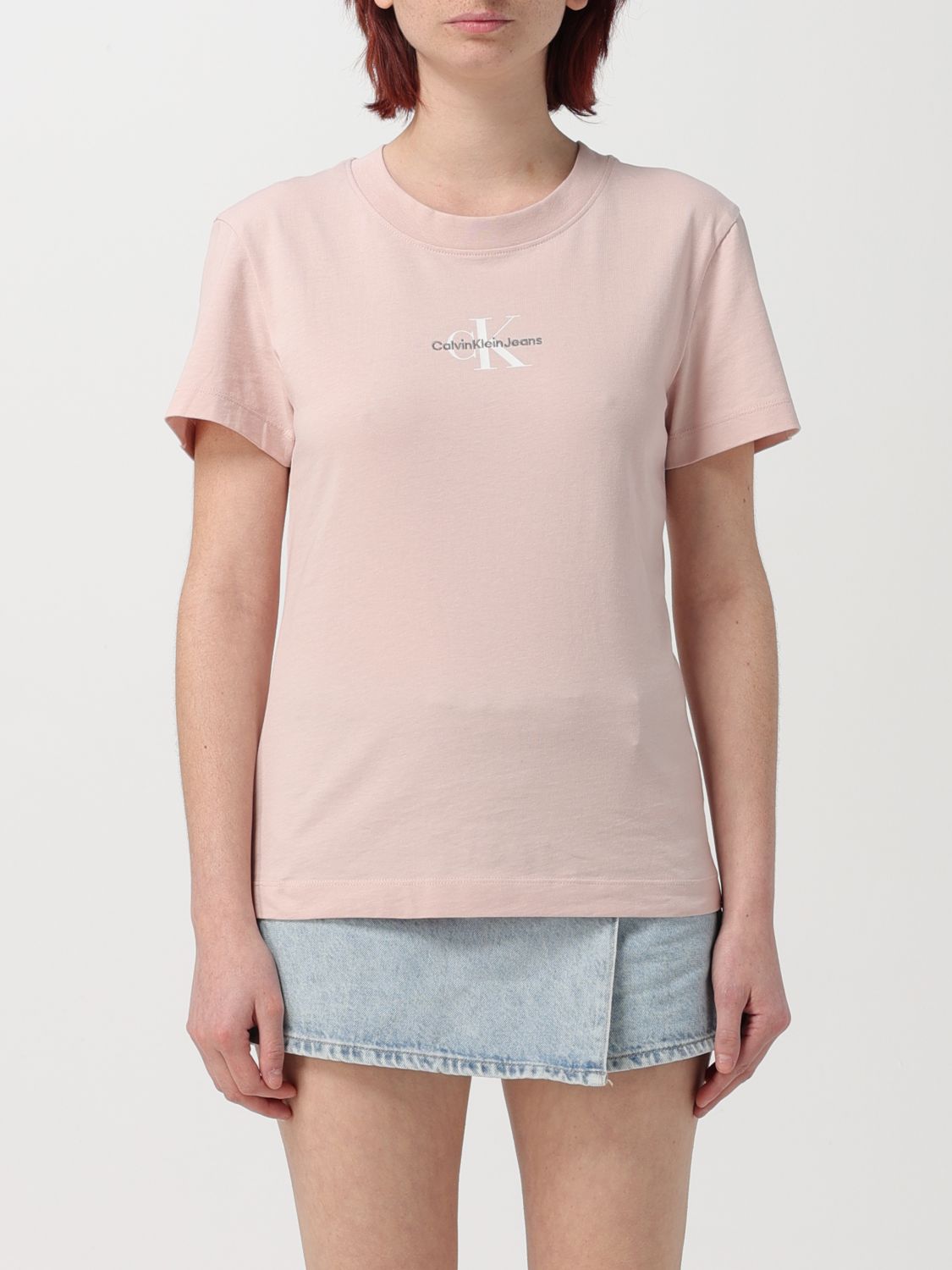 Ck Jeans T-Shirt CK JEANS Woman colour Pink