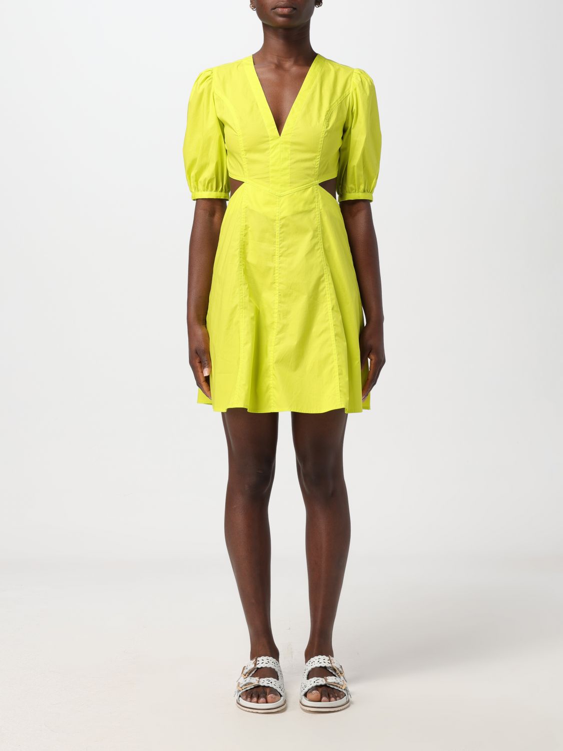 Twinset Dress TWINSET Woman colour Yellow