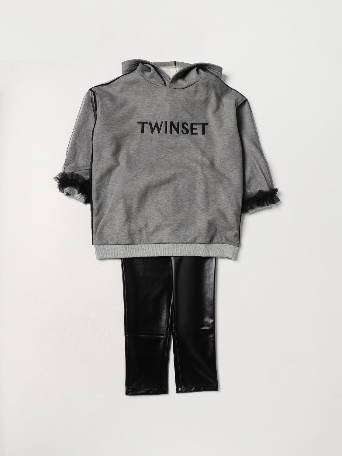 Twinset Tracksuit TWINSET Kids colour Smoke Grey