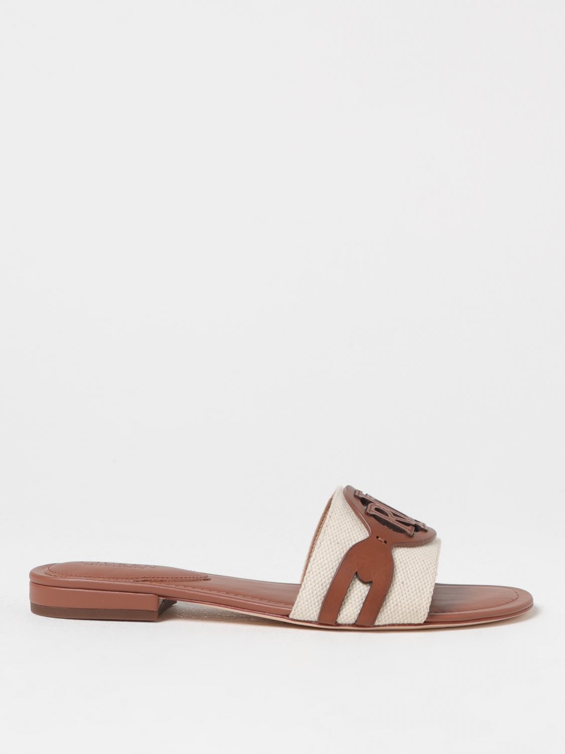 Lauren Ralph Lauren Flat Sandals LAUREN RALPH LAUREN Woman colour Beige