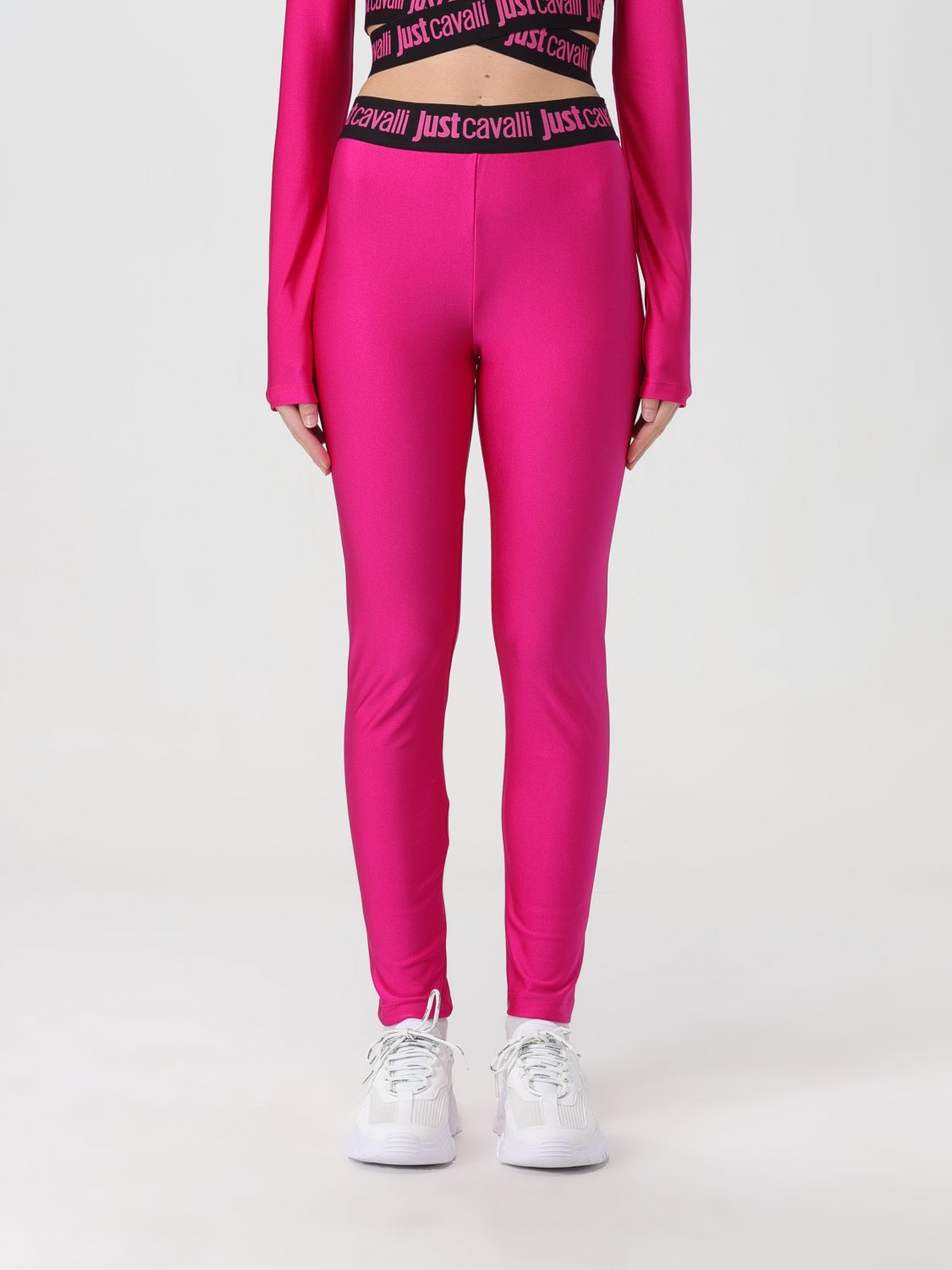 Just Cavalli Trousers JUST CAVALLI Woman colour Pink