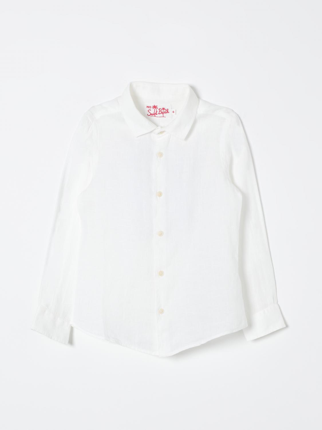 Mc2 Saint Barth Shirt MC2 SAINT BARTH Kids color White